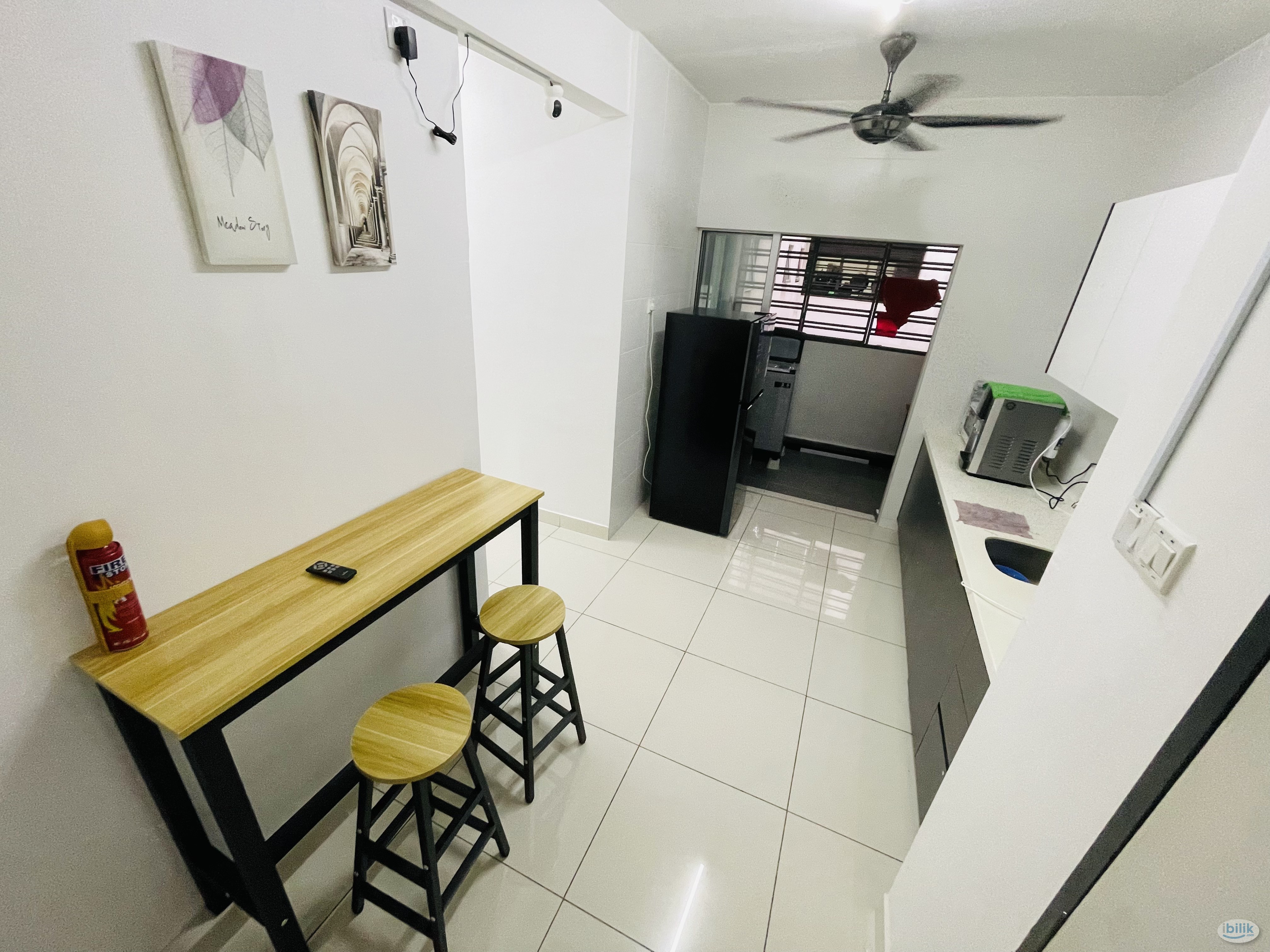 0610 Room for rent beside Kuchai Lama calm lane and small book shop. Short term rent can. - Image 3