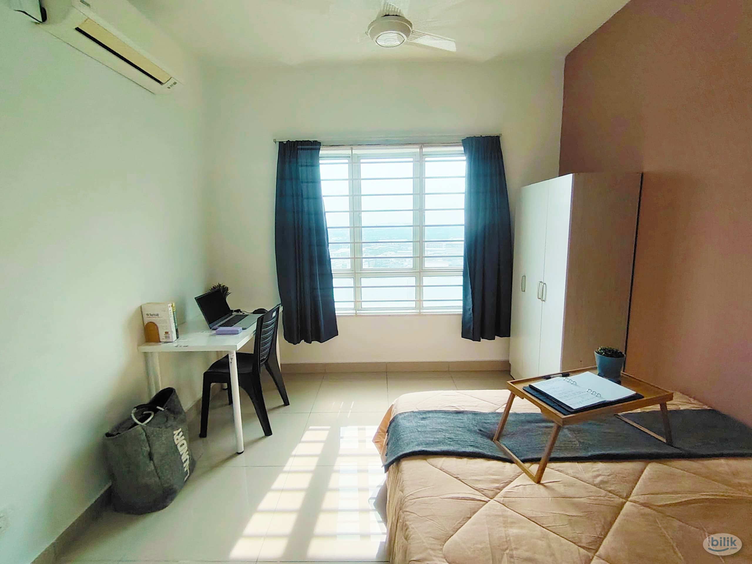 ✅大房私人浴室 ‼️Master Room 5min walk MRT Kota damansara (cover walkway) fully furnished ready move in july!!!! - Image 1