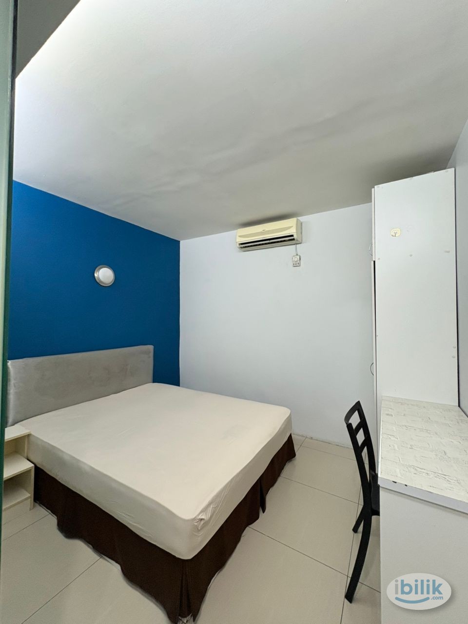 ✨5min walk to MRT✨Zero Deposit Fully Furnish Queen Size Bedroom With Aircond, 3min walk to Sunway Nexis - Image 1