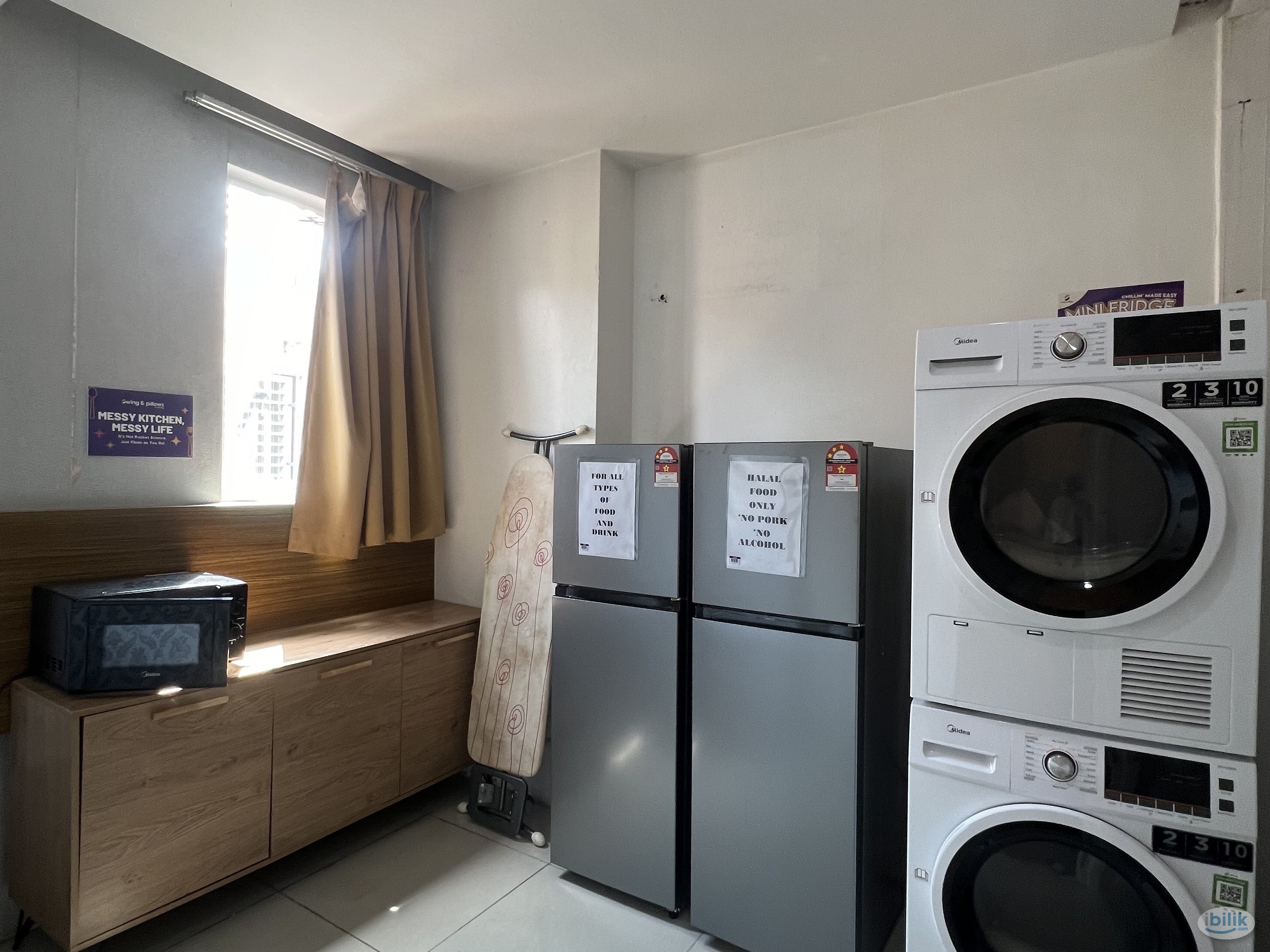 ✨5min walk to MRT✨Zero Deposit Fully Furnish Queen Size Bedroom With Aircond, 3min walk to Sunway Nexis - Image 3