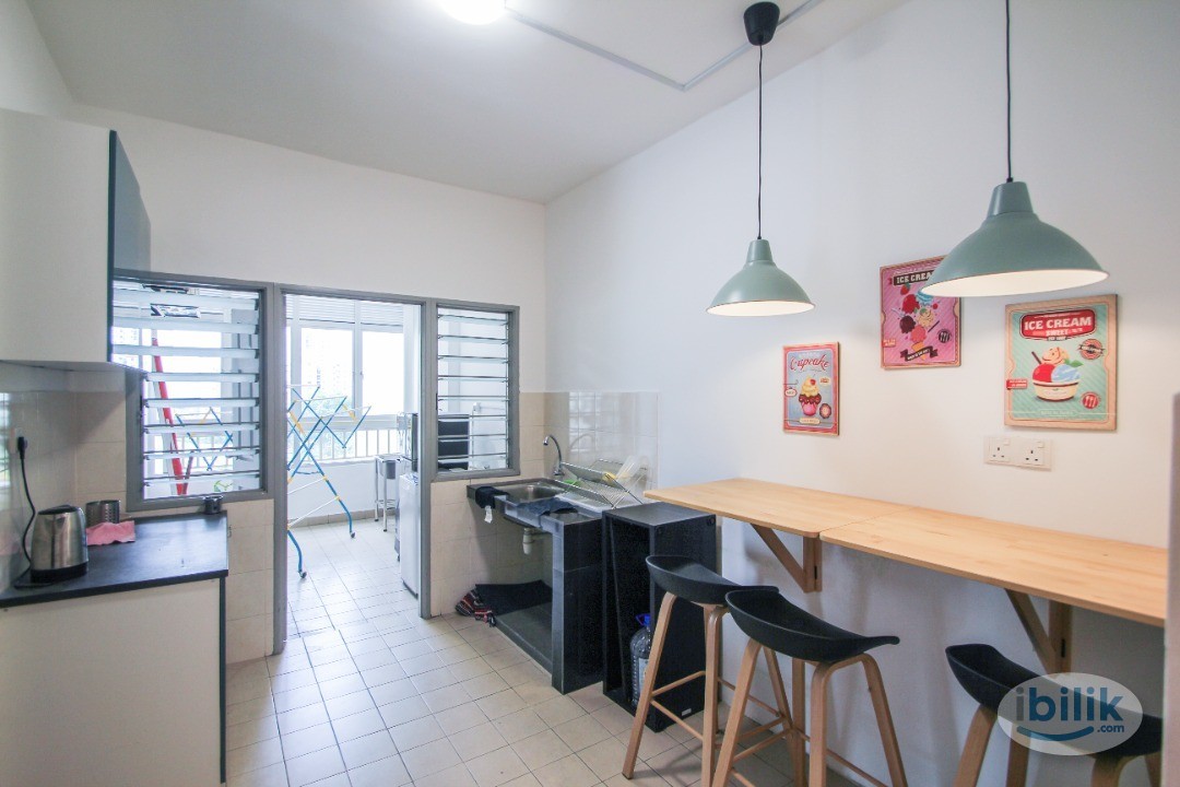 Single room with aircond @ Sunway , ,Near to BRT !! Near to Segi, Inti ,,,Taylor, Monash,Subang, SS15 - Image 3