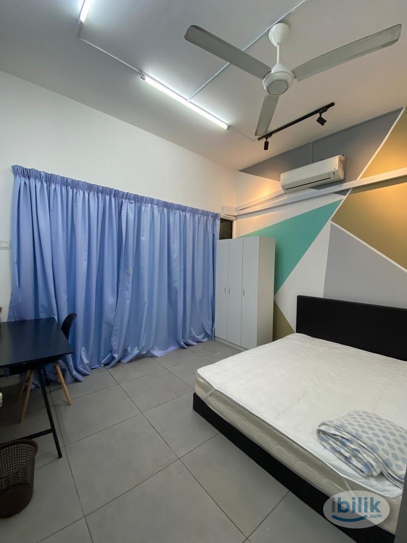 Queen bed share toilet  @ OKR , Near Midvalley,,Near KTM, ,, Sri petaling Kuchai Lama ,Bangsa - Image 2
