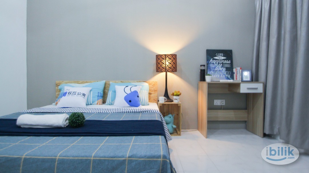 Super Deals !! Queen Bed, AC(Original)@PJ Seapark ,Near to LRT Taman Paramount， , SS2,, Bandar Utama - Image 1