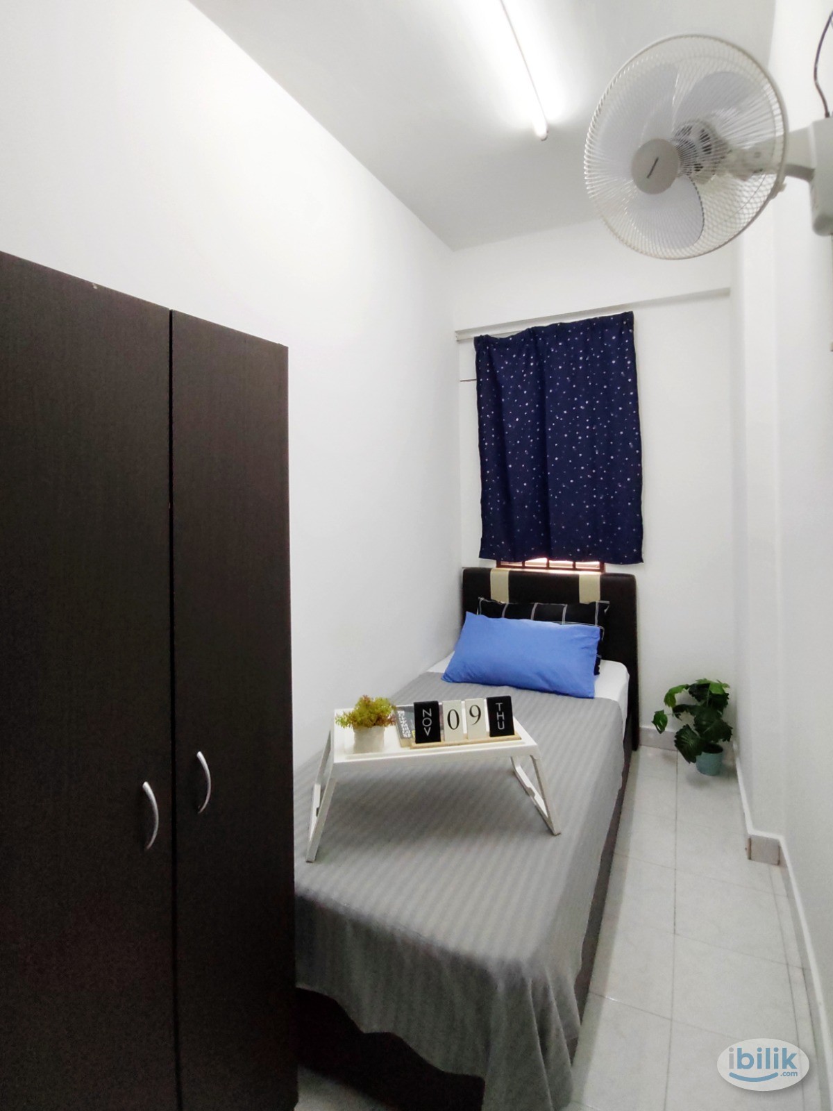 Walk to MRT!! Single Bed Small Room with Fan ONLY @ Mutiara，,Damansara  ,Walk to MRT, near Ikea, Bandar Utama, TTDI - Image 1