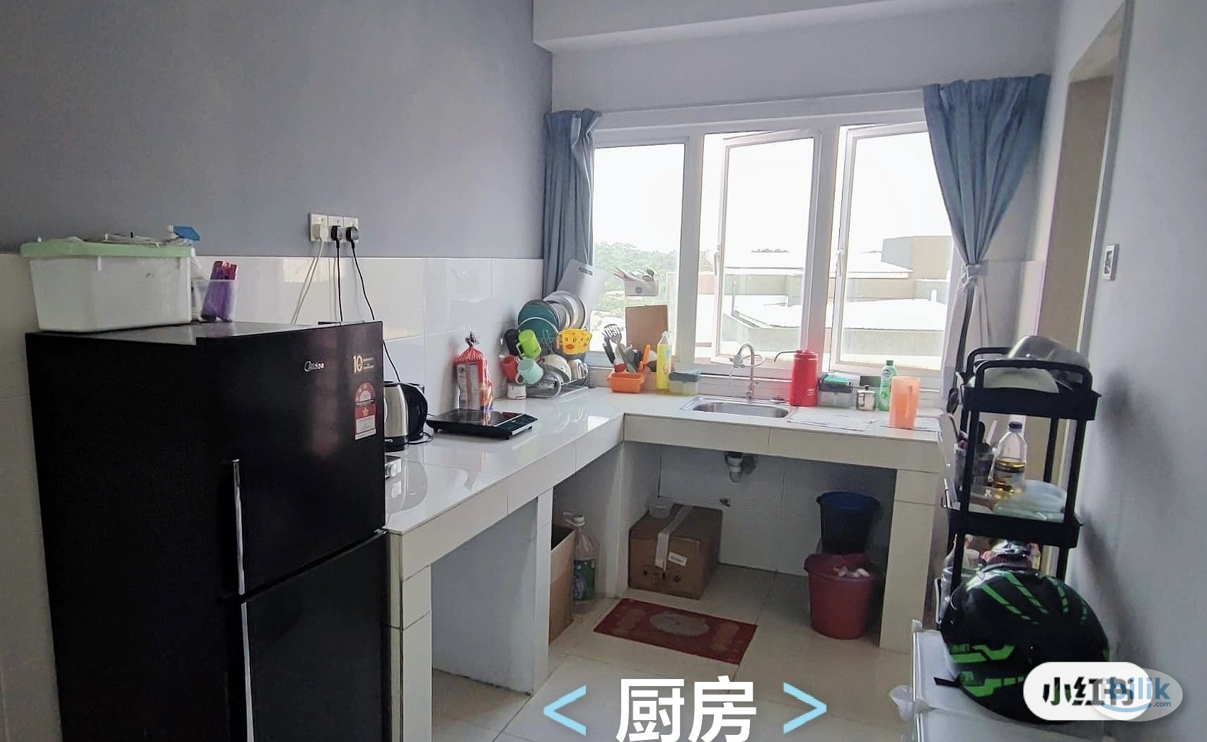 🔥(PUCHONG LAST ROOM) BIG Balcony Middle Room FREE WIFI Includes Utilities 💧⚡except Aircond at Casa Tropika @Near IOI Mal - Image 3