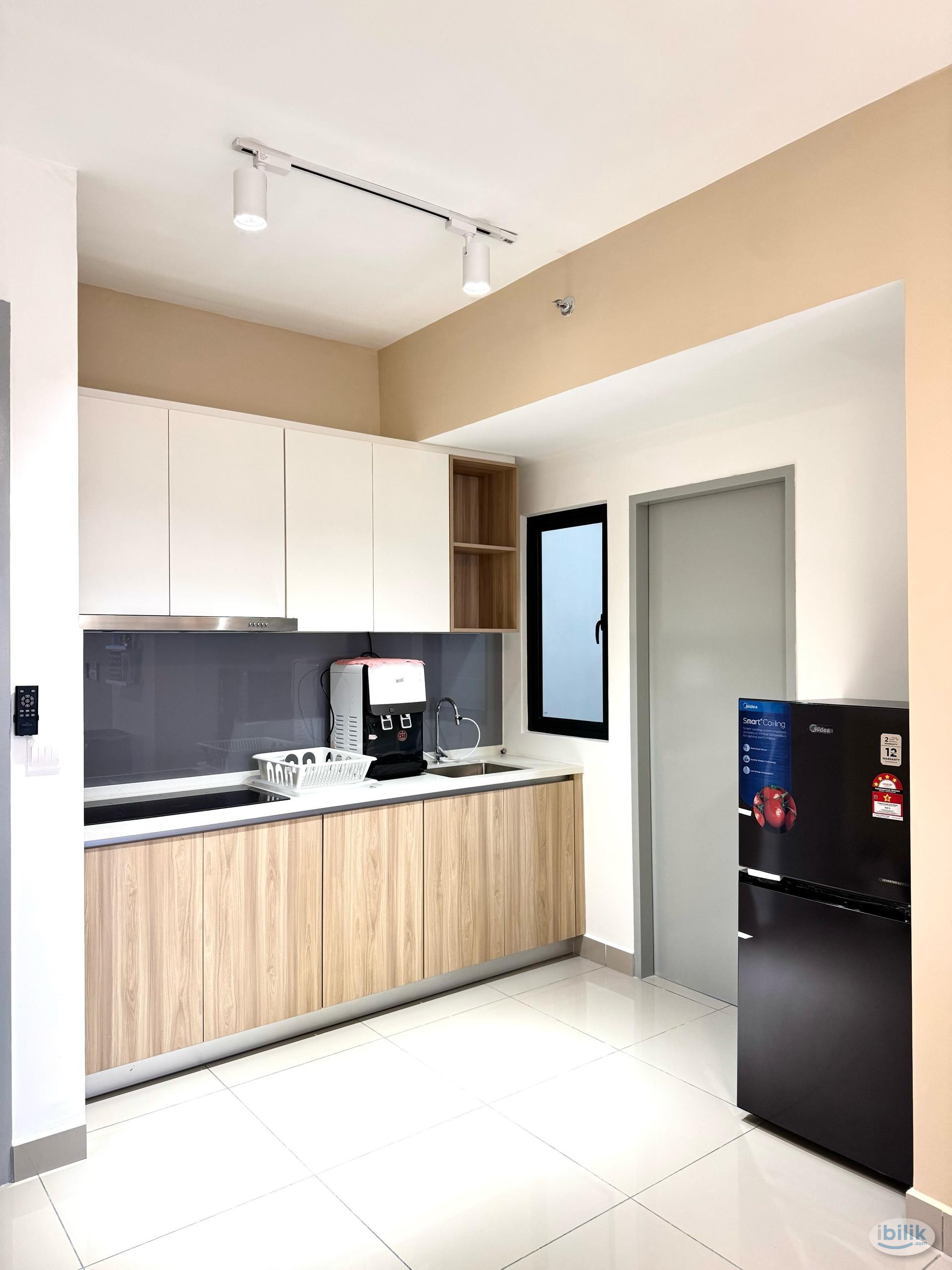 Single Room @ M LUNA / M-LUNA Residence, Kepong, Kiara Bay, Metropolitan Park Sri Delima MRT2, Aeon Big Kepong TGV - Image 4