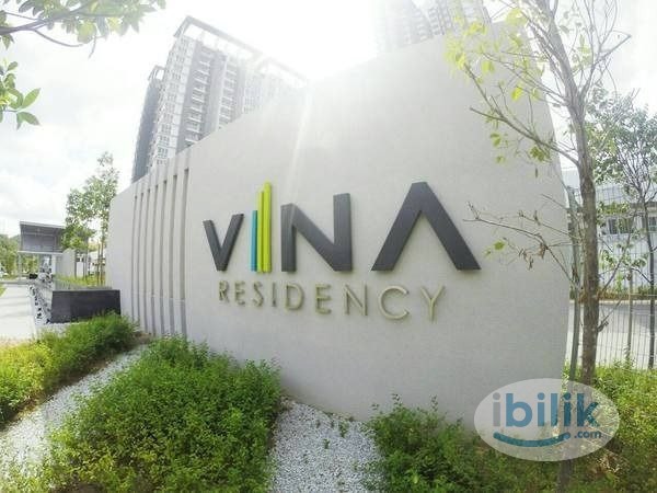 [Vina Residency] Mixed Gender Unit Single Room with Aircond Near Mahkota Cheras, Balakong, C180, Kajang - Image 1