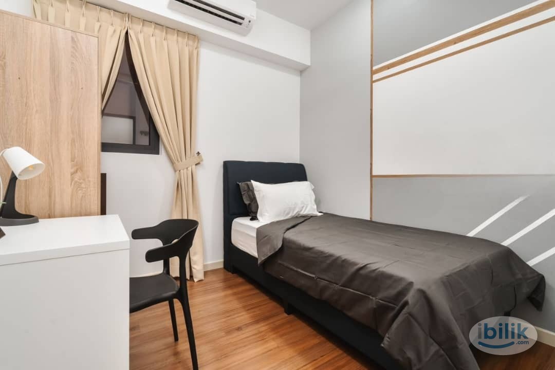 Single room, affordable rental, near MRT LRT, fully furnished - Image 1