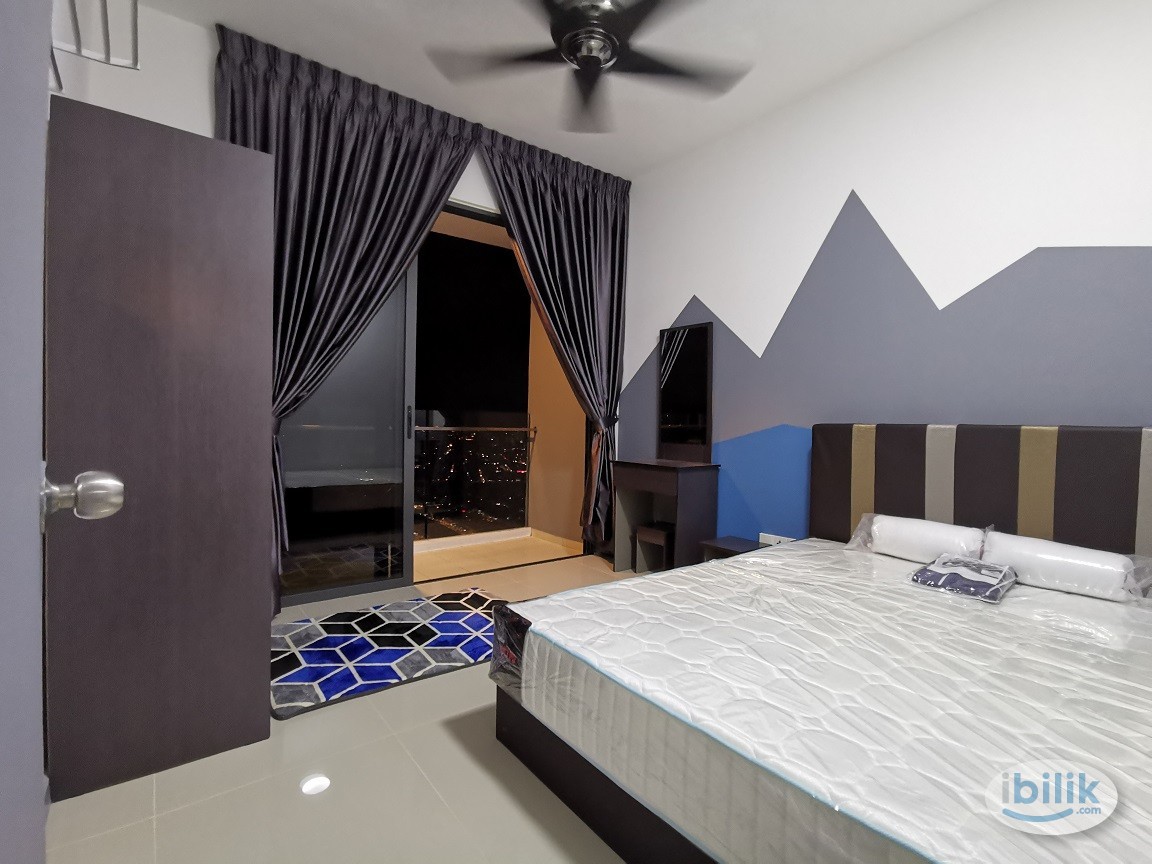 Balcony Suite 阳台房 All Inclusive 全包 Fully Furnished 全家具 @ United Point Residence- Aeon / Tesco / Segambut / North Kiara / - Image 1