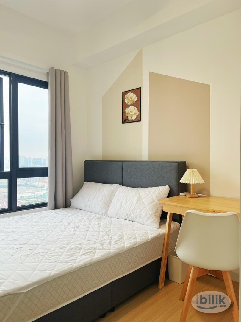 Medium Room RM750 @ M LUNA Kepong – Muji Style, Free WiFi & Utilities - Image 1