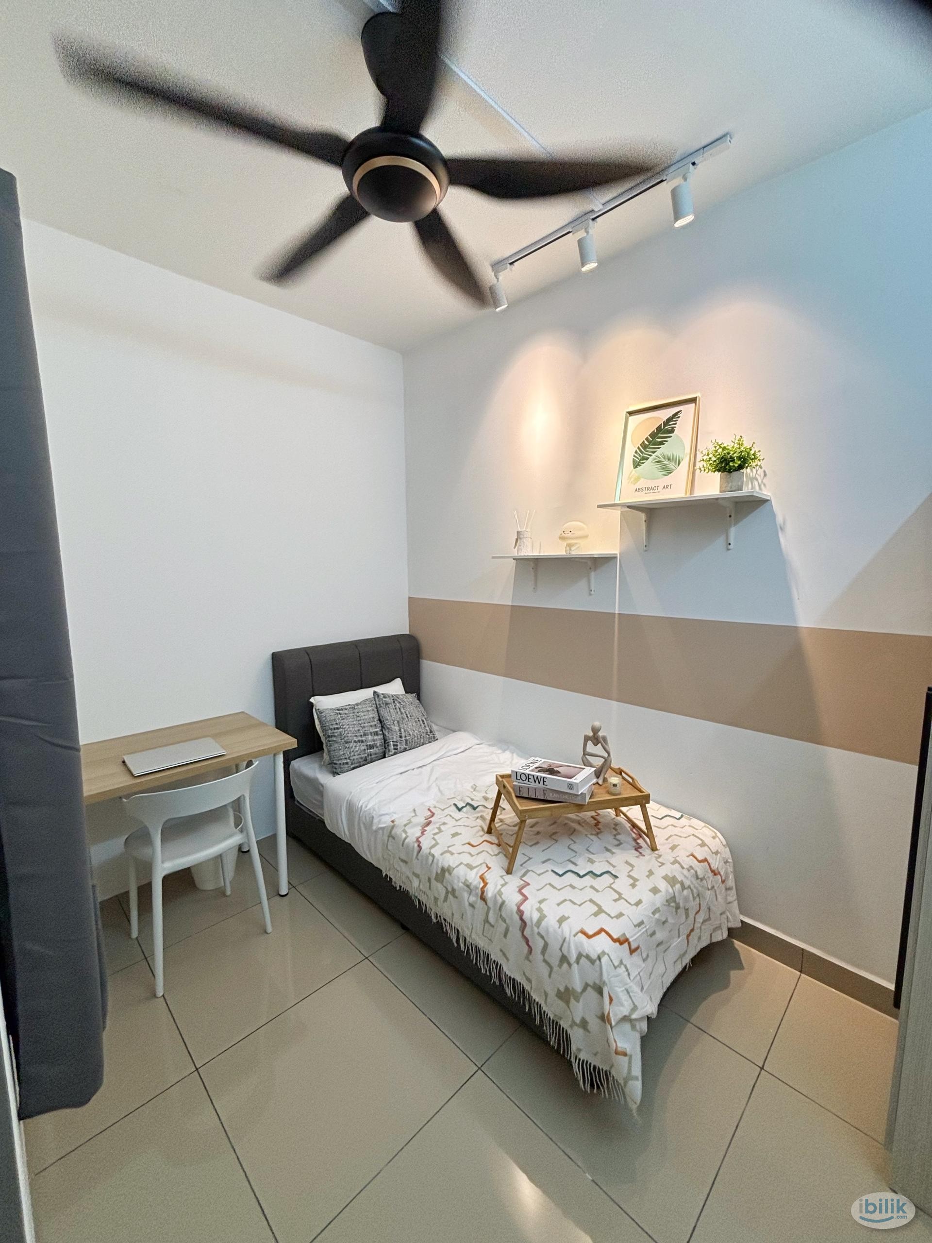 🏮CHINESE UNIT 🔥 Single Room Walking Distance to 🚅 LRT Awan Besar Station - Image 1