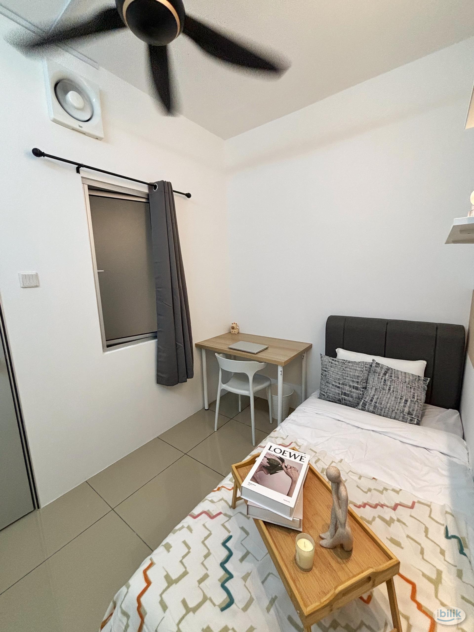 🏮CHINESE UNIT 🔥 Single Room Walking Distance to 🚅 LRT Awan Besar Station - Image 2