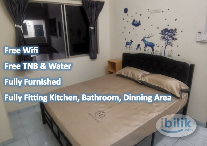 Middle Room at Setapak Ria Condominium, Setapak - Image 1
