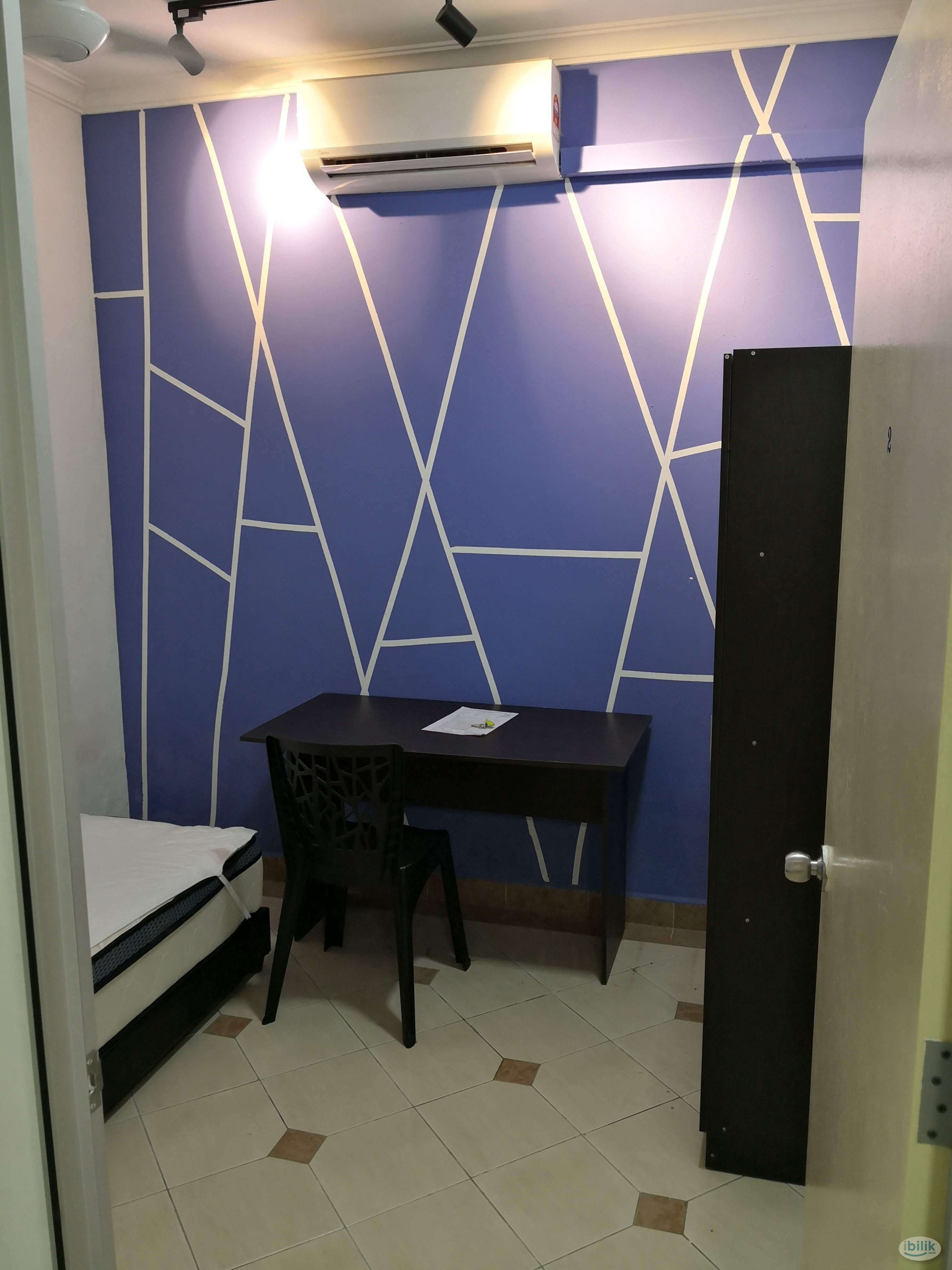 Single bed, with aircon @ Subang , Help University , Elmina ,, Shah Alam,, Ara Damansar, - Image 1