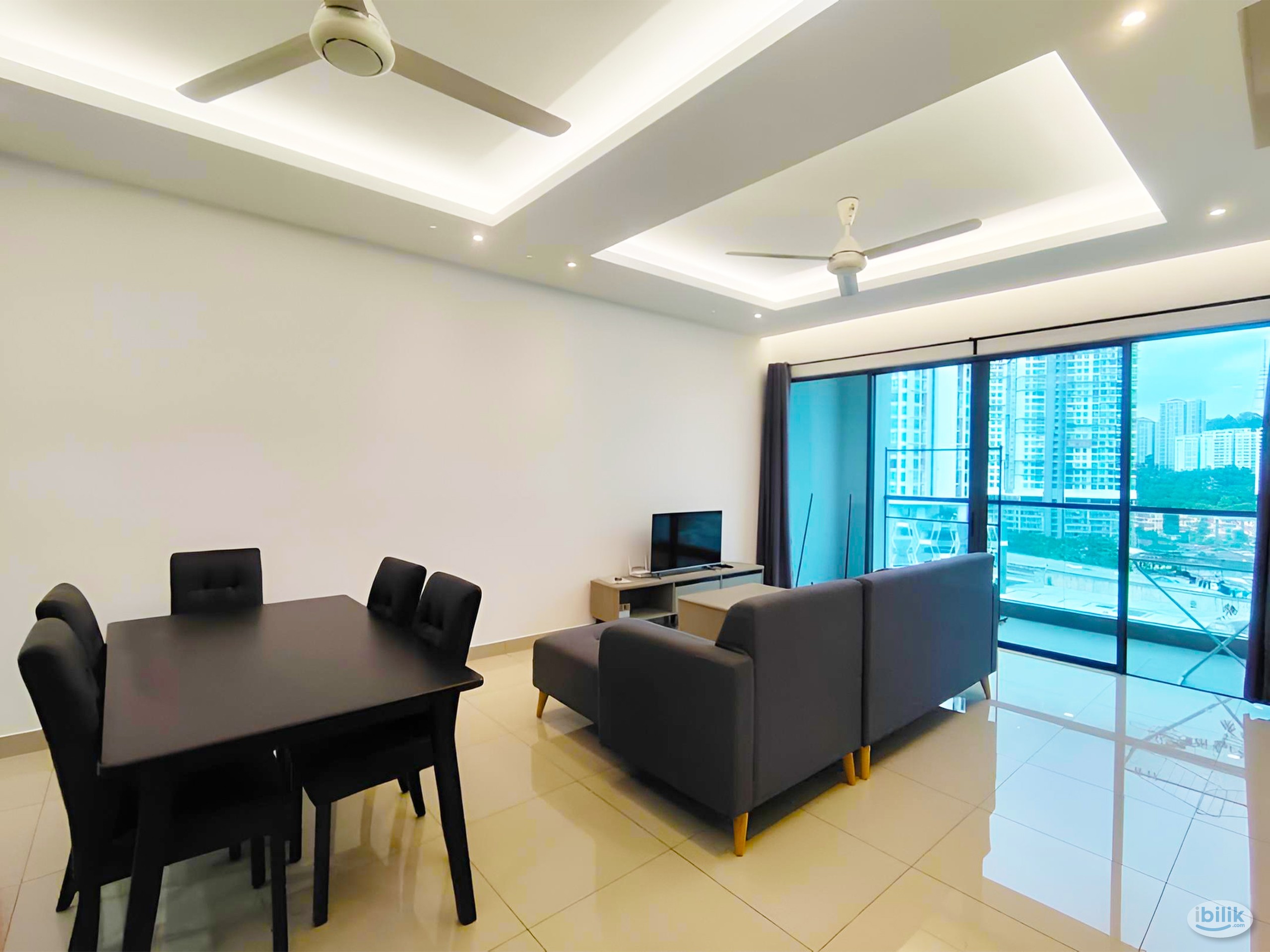 Queen Bed Master Room with AC & Window  @ Old Klang Road , Near Midvalley,Near KTM , Sri petaling , Kuchai Lama ,Bangsar - Image 3