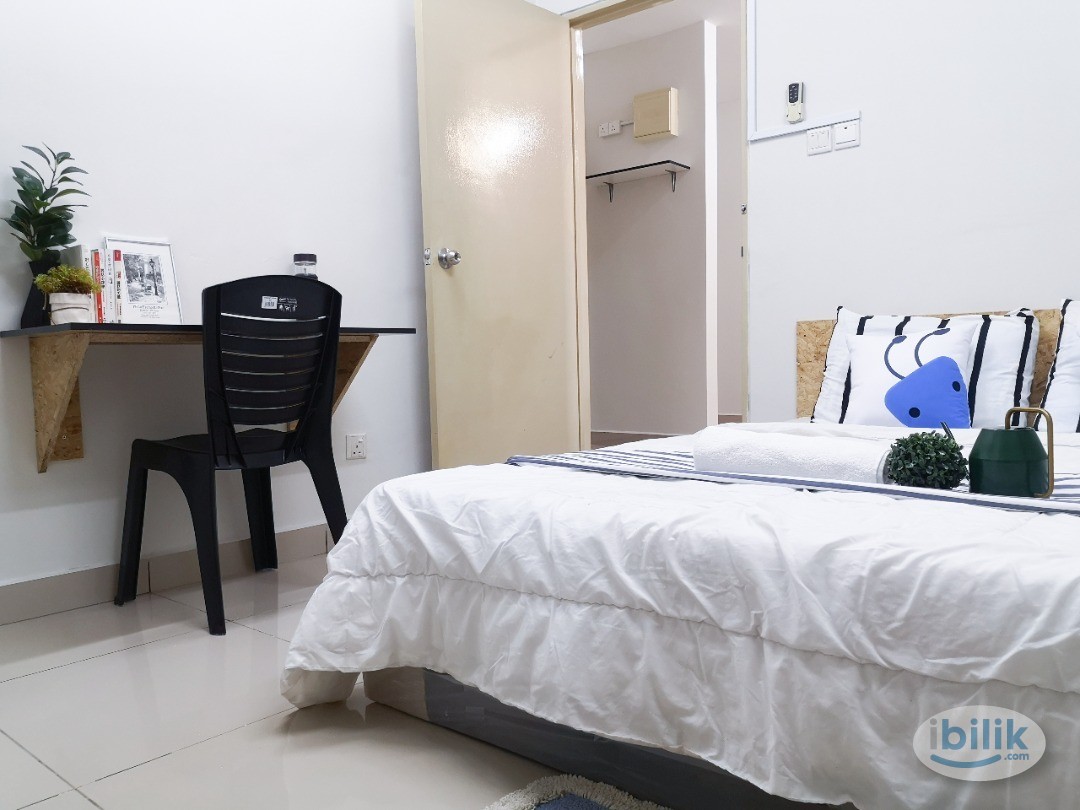 QUEENSIZE Room FANS ONLY @ LRT Ara Damansara, Next to Evolve Mall,Near to Subang Airport, KD - Image 3