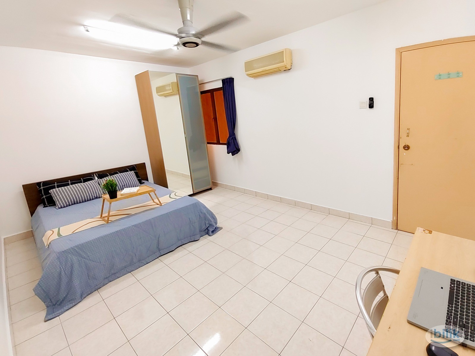 Walk to MRT !!Queen Bed Medium Room with AC & Window@, ,Kota Damansara,MRT Surian,Ara Damansara , Shah Alam, Sungai Bulo - Image 3