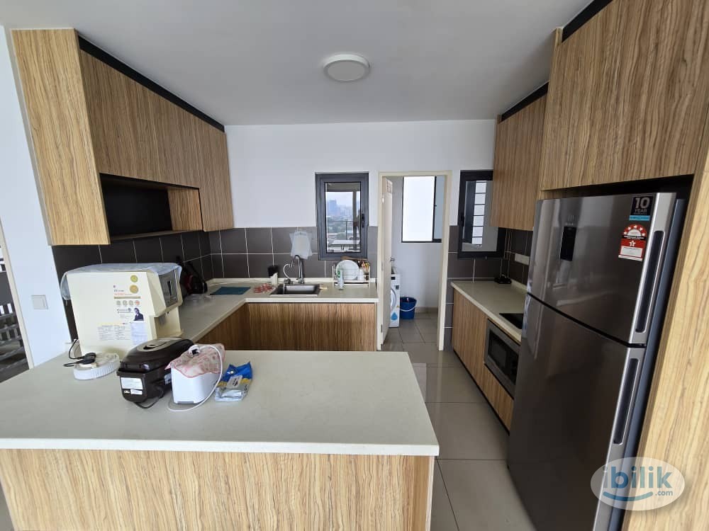 *MIDDLE ROOM [PARTLY-FUR] Lakeville Residence KEPONG KL City CONDO MRT - Image 2