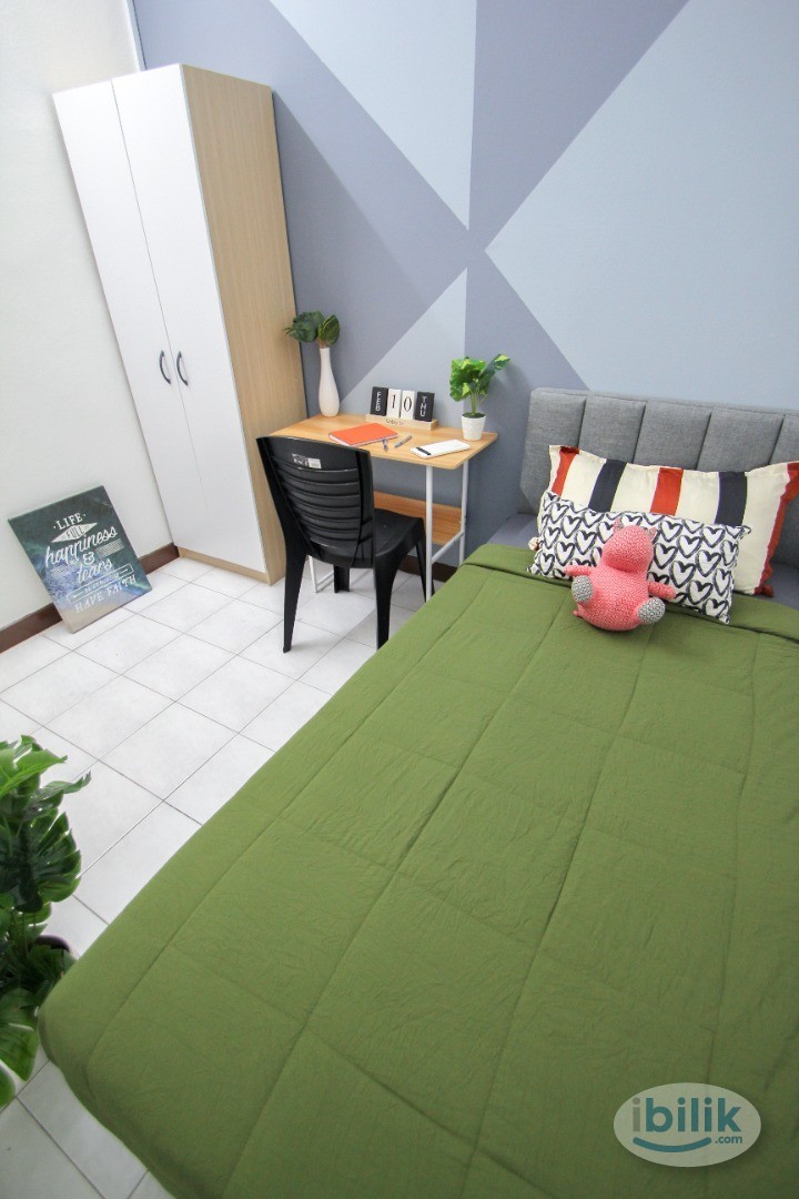 Single Room with Window & A/C, Puchong Prima. Taman Puchong Prima near to LRT, IOI Puchong Mall, Lotus - Image 2