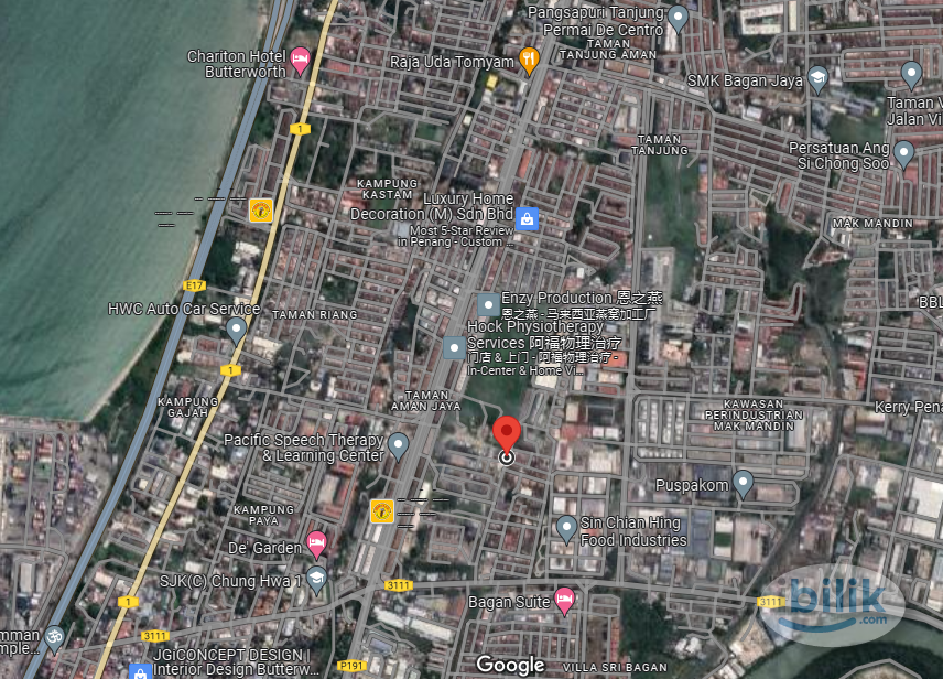 Bilik Single (1 Malay Male), Gemilang Apartment, Butterworth - Image 4
