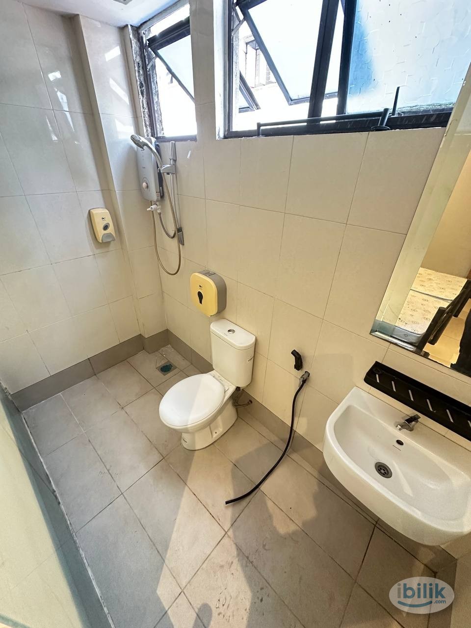 [ 3min to LRT PWTC 🚂 l 4min Monorail Chow Kit 🚝 l Private Toilet ] ❤️‍🔥 Double Bed Aircon Room in Chow Kit‼️ - Image 3