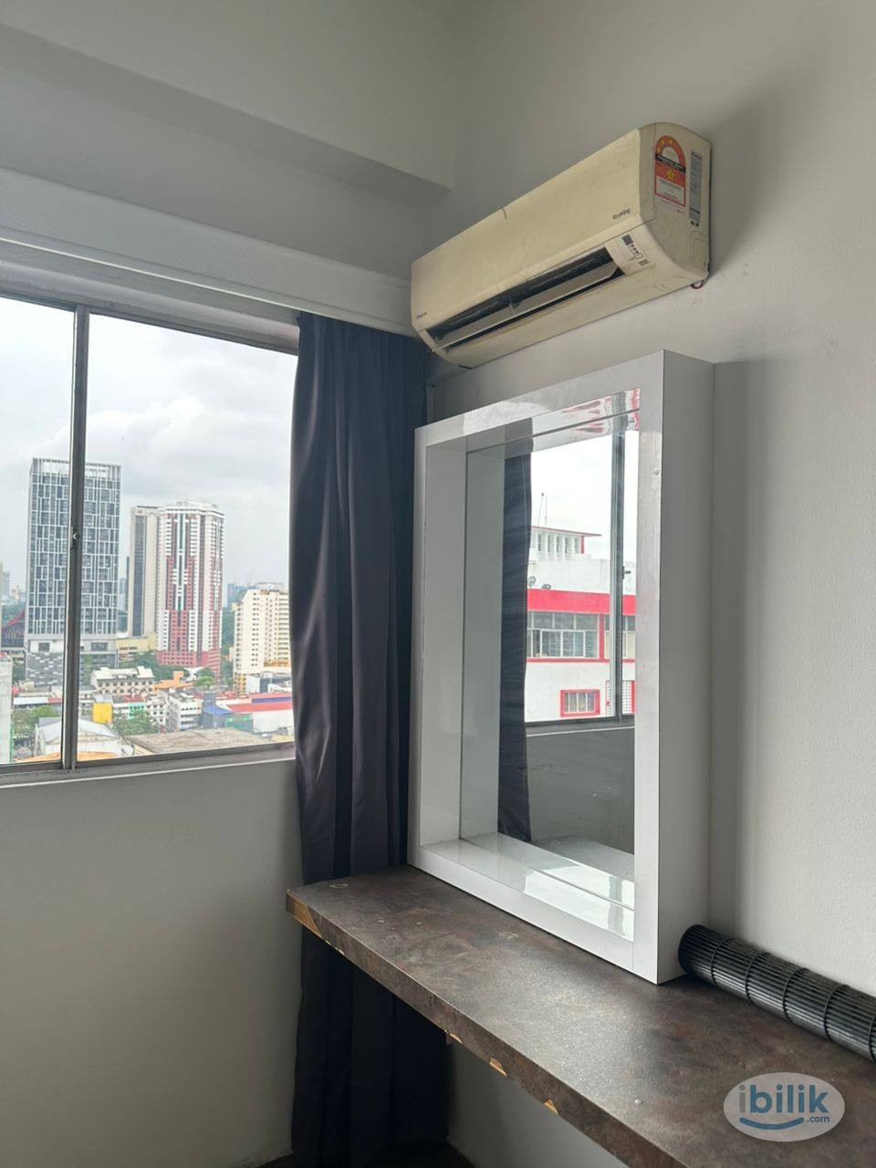 [ 3min 250 meter Monorail Chow Kit 🚝 l Short stay / Long stay available l Private Toilet ] ❤️‍🔥 Bilik aircon dengan 2 ti - Image 3