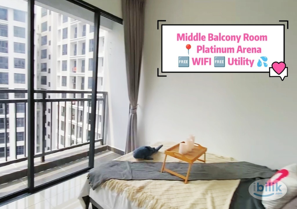 Platinum Arena | Middle Balcony Room | Fully Furnished | Move In Ready - Image 3