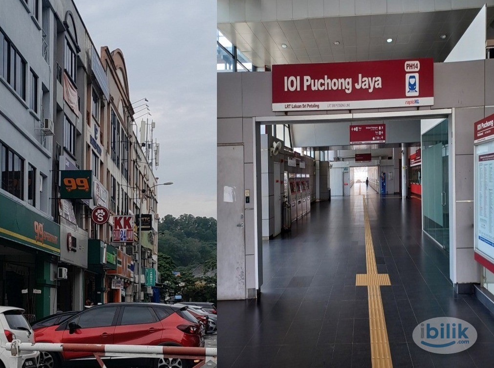 A single private bed room with basic furnish at Jalan Tempua 2 @t IOI Mall Puchong jaya. - Image 3