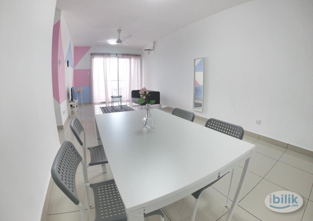 Bilik Sharing Harga Mampu milik | PPA1M METROPOLITAN | Girl Muslim | Middle Room at Kepong, Kuala Lumpur | Fully Furnise - Image 2