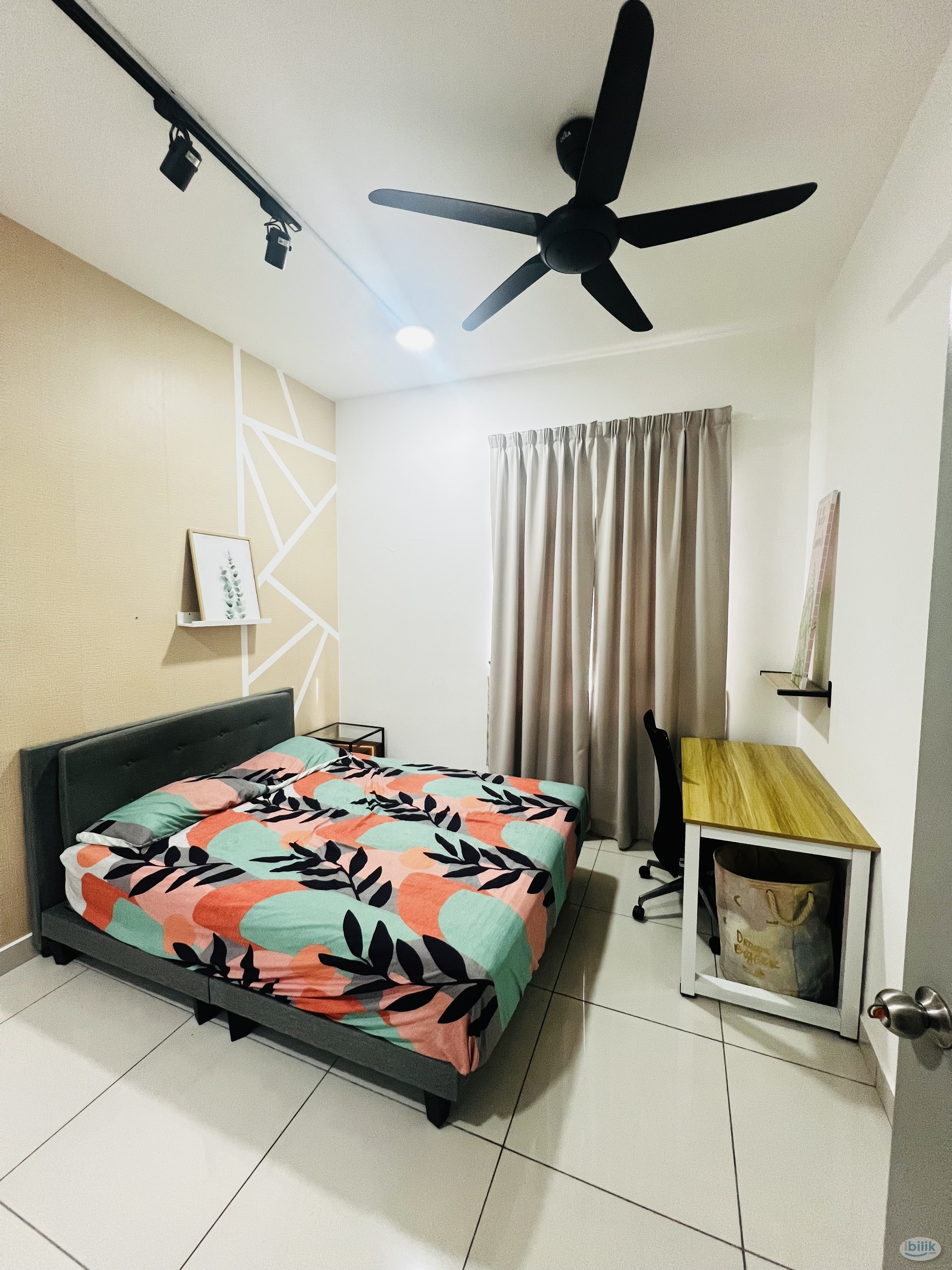 MASTER BEDROOM at TR RESIDENCE, Nearby Hospital KL , TITIWANGSA MRT/LRT/MONORAIL/GOKL STATIONS - Image 1