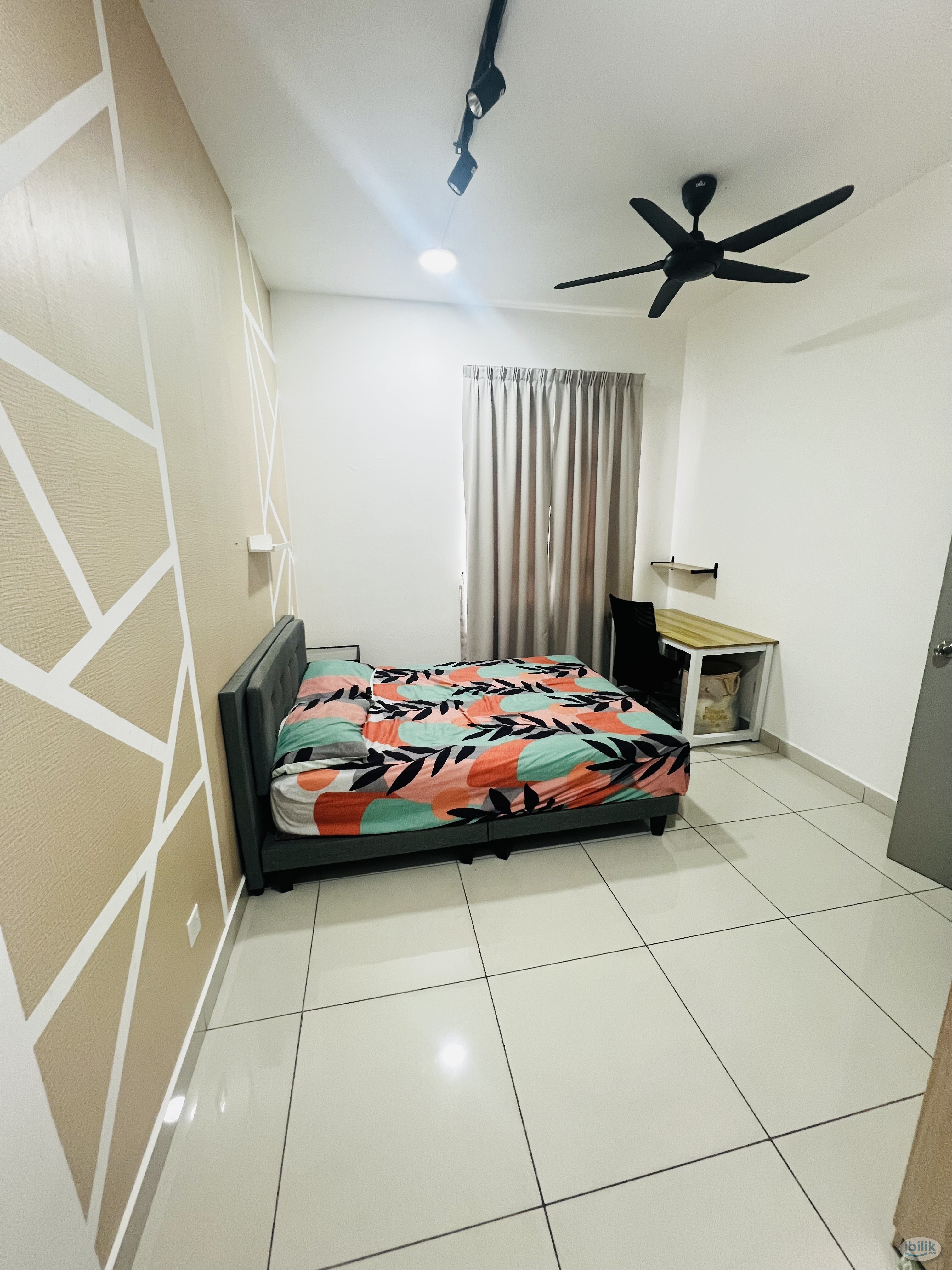 MASTER BEDROOM at TR RESIDENCE, Nearby Hospital KL , TITIWANGSA MRT/LRT/MONORAIL/GOKL STATIONS - Image 2
