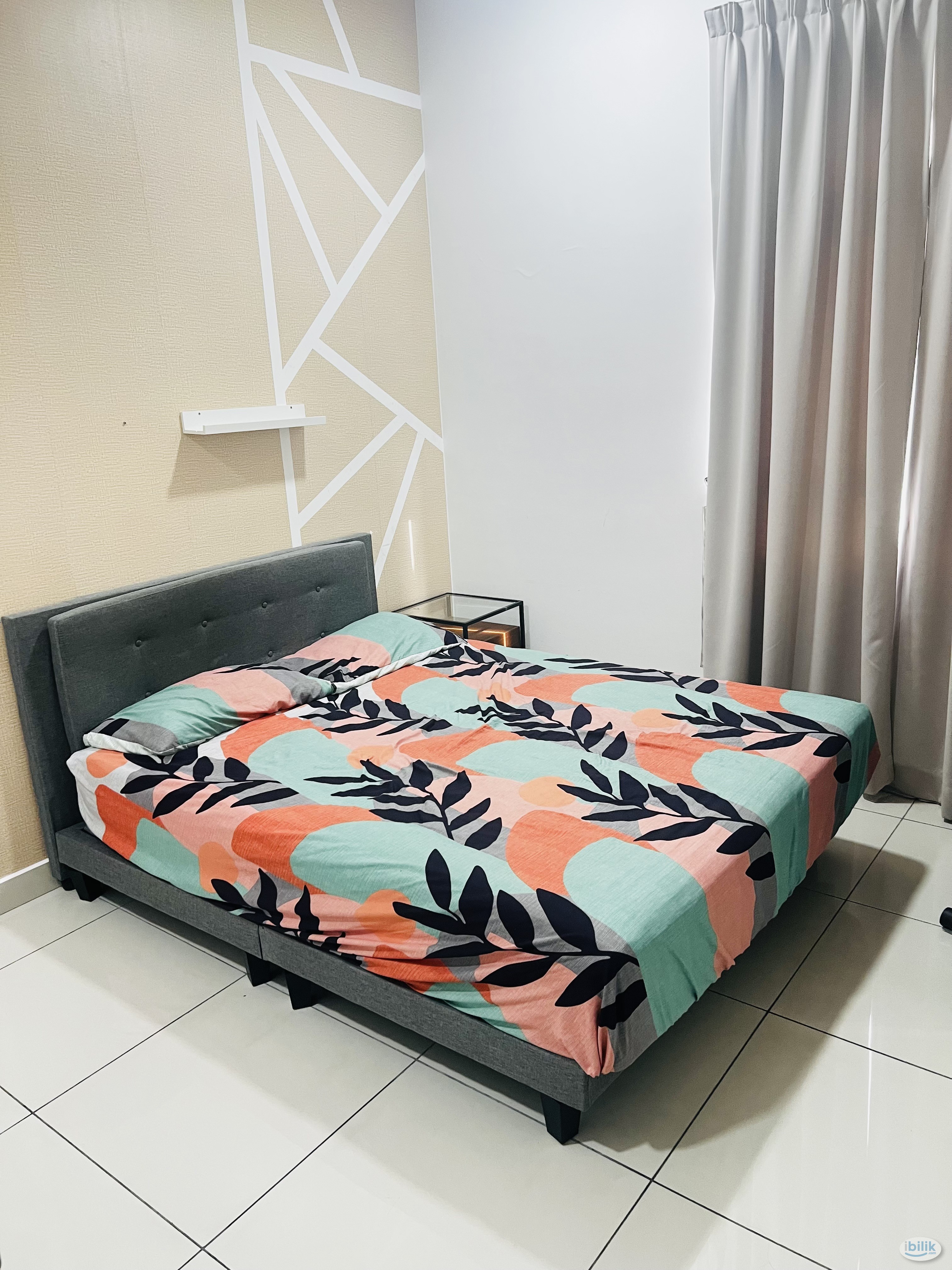 MASTER BEDROOM at TR RESIDENCE, Nearby Hospital KL , TITIWANGSA MRT/LRT/MONORAIL/GOKL STATIONS - Image 3