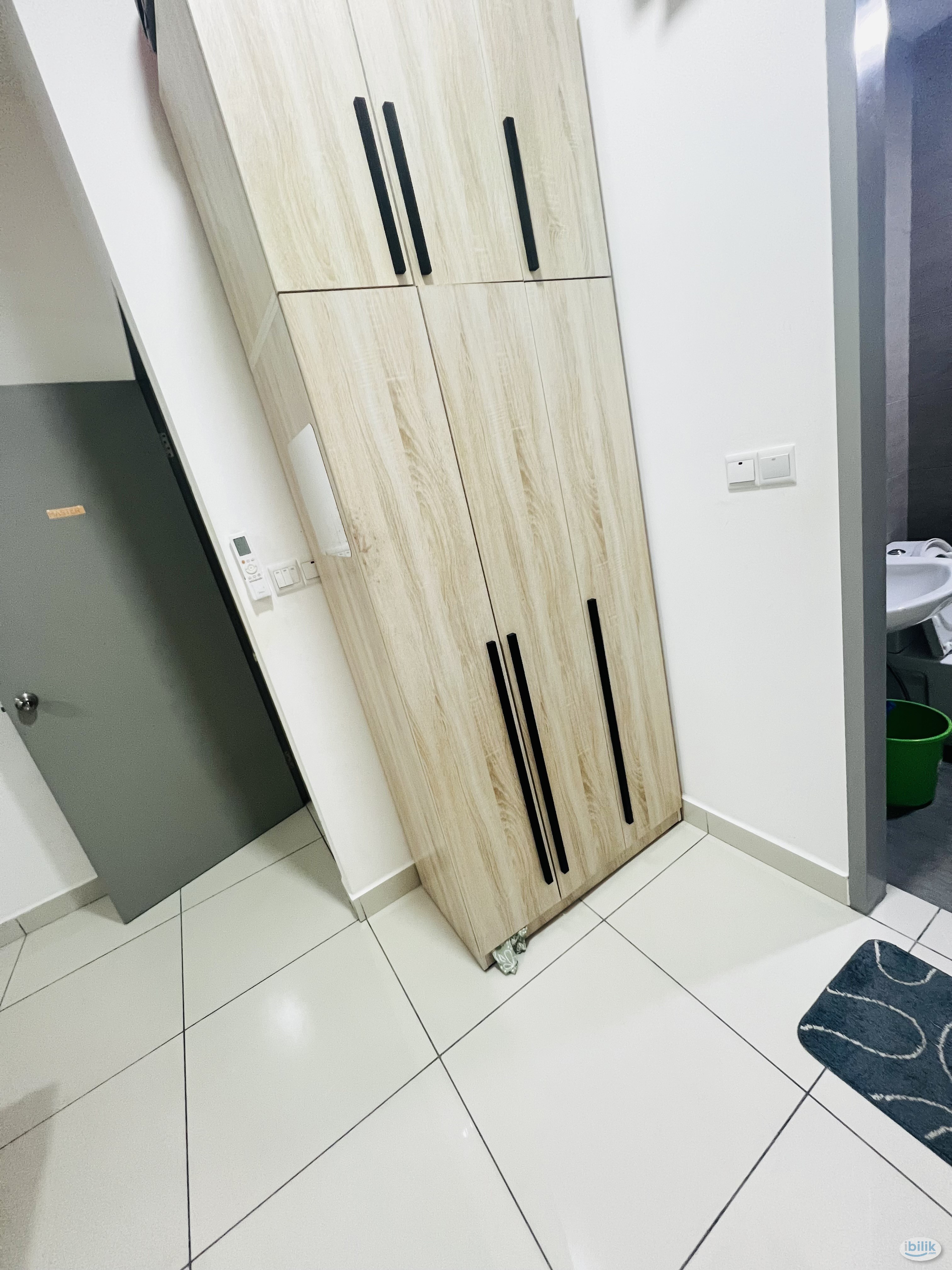 MASTER BEDROOM at TR RESIDENCE, Nearby Hospital KL , TITIWANGSA MRT/LRT/MONORAIL/GOKL STATIONS - Image 5