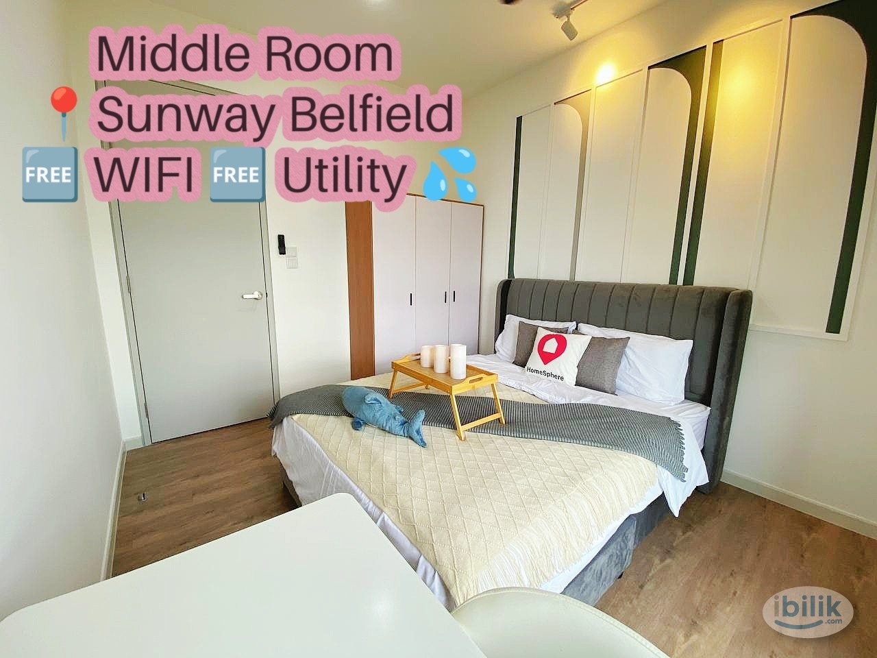 Sunway Belfield | Brand New Fully Furnished | Middle Room | Covered Walkway to Monorail Station 🚉 - Image 2