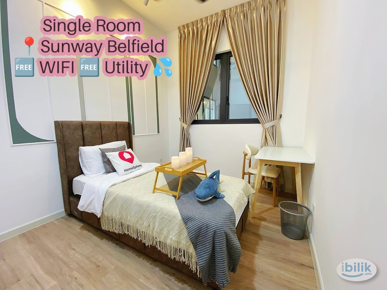 Sunway Belfield | Brand New Fully Furnished | Middle Room | Covered Walkway to Monorail Station 🚉 - Image 1