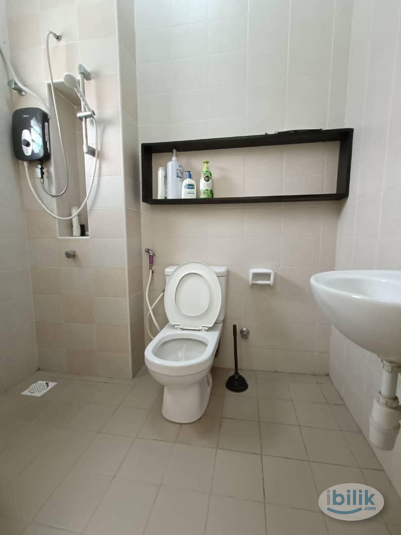 🛜MID YEAR PROMO 🔉 Low Depo Bilik Sewa + AirCond with Free WiFi  Setia Alam‼️Female Unit😊 - Image 3