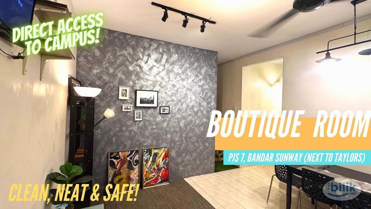 Boutique Private Room Bandar Sunway PJS 7, Taylor's University Lakeside Taylors D'Latour DK Senza - Image 1
