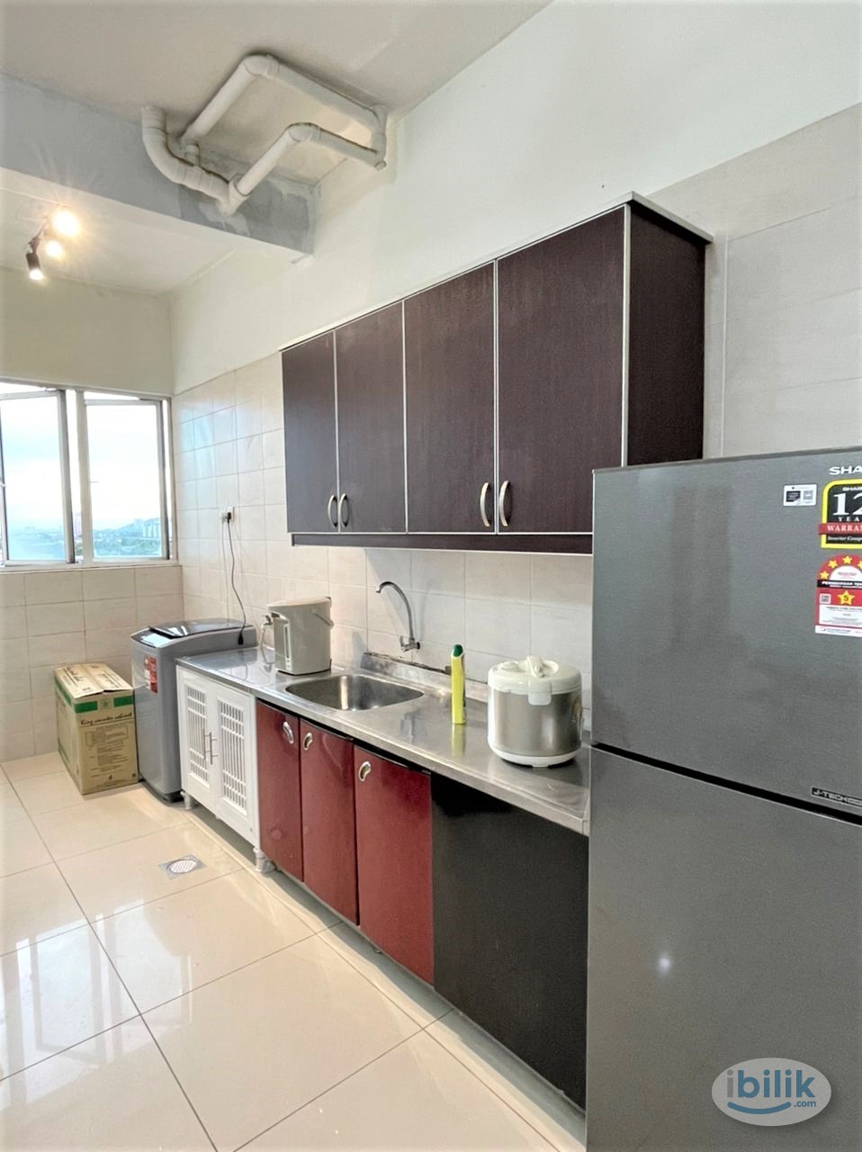 Middle Partitioned Room [Include Wifi n Water] Impian Meridian Usj 1 near Sunway South Quay - Image 4