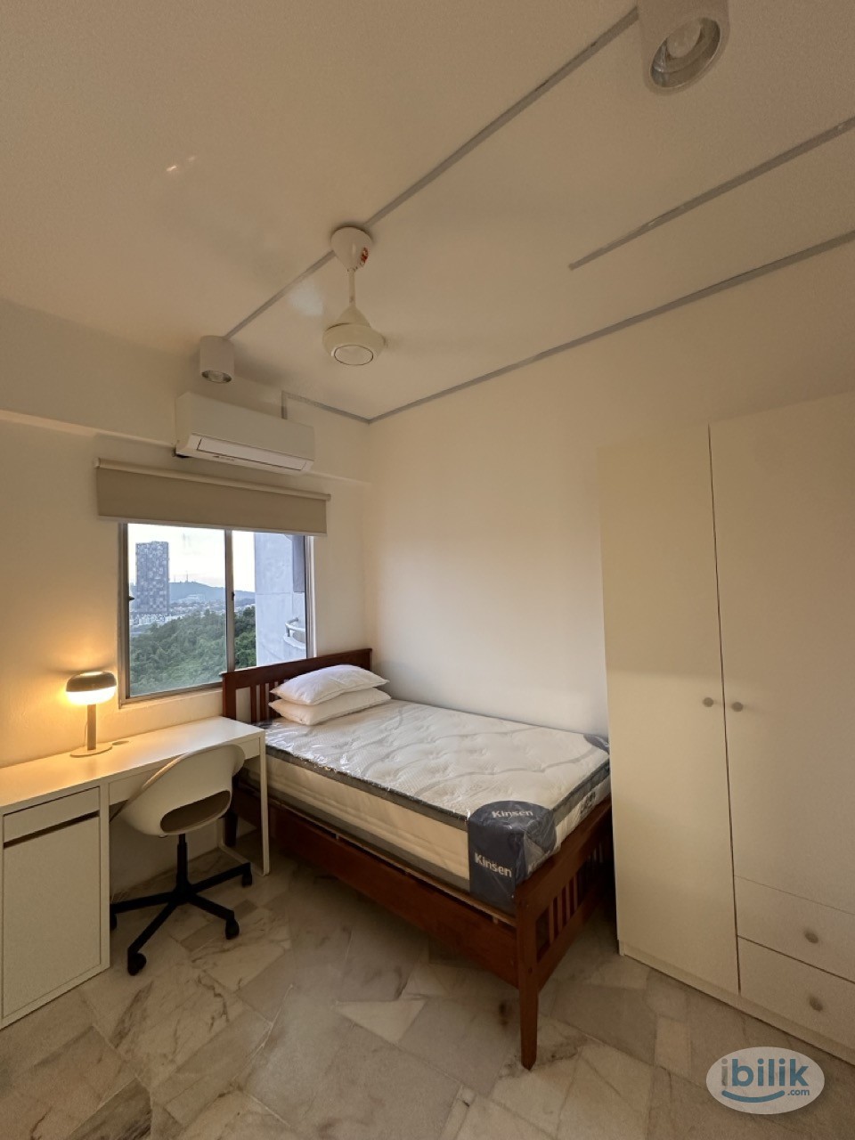 IKEA Furnished Medium Room 🛌 High Floor w/ Greenery + City View 🏞🏙️ - Image 2