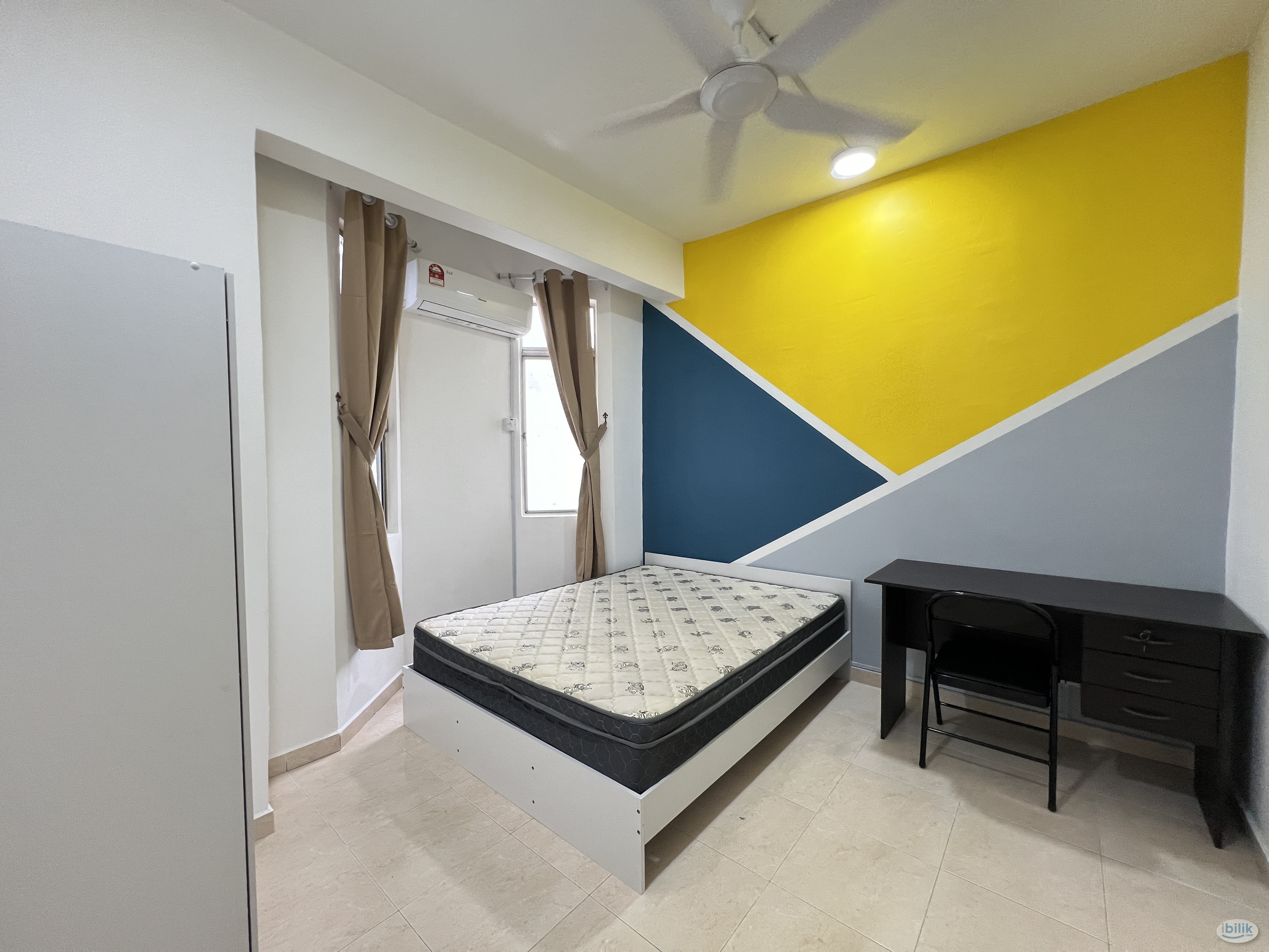 Newly Renovated Fully Furnished Bedroom at Bukit OUG Condo, Bukit Jalil Awan Besar LRT Station - Image 1