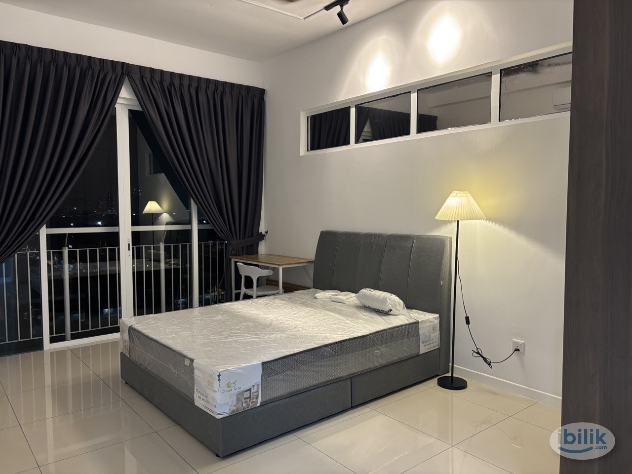 Room attached PRIVATE BATHROOM‼️NEAR HELP UNI✅Premium ⭐️ Master Room Fully Furnished @ NEW Aircond Wardrobe Table Chair  - Image 1