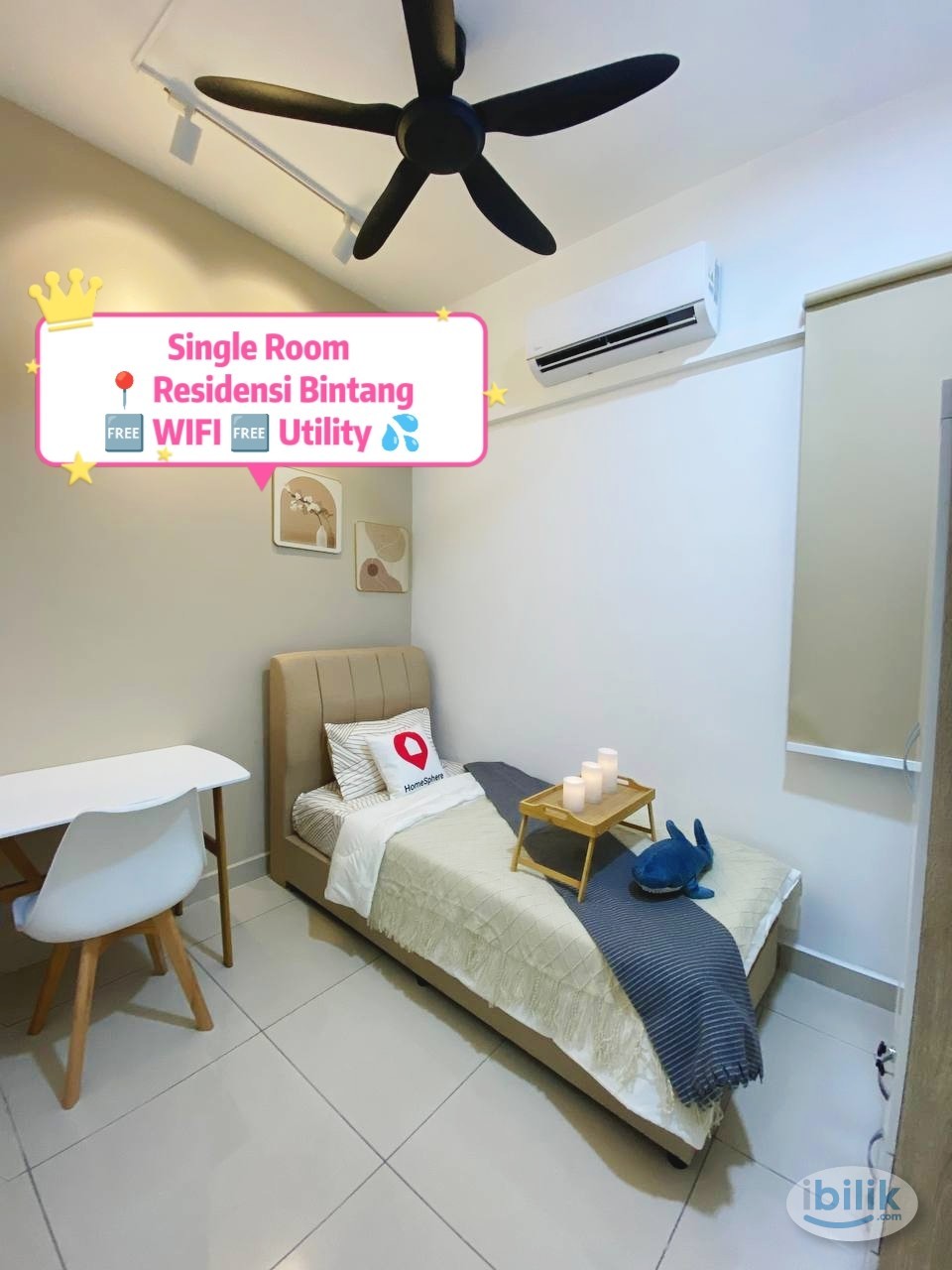 Residensi Bintang | Fully Furnished | Single Room | Near Pavilion 2 - Image 1