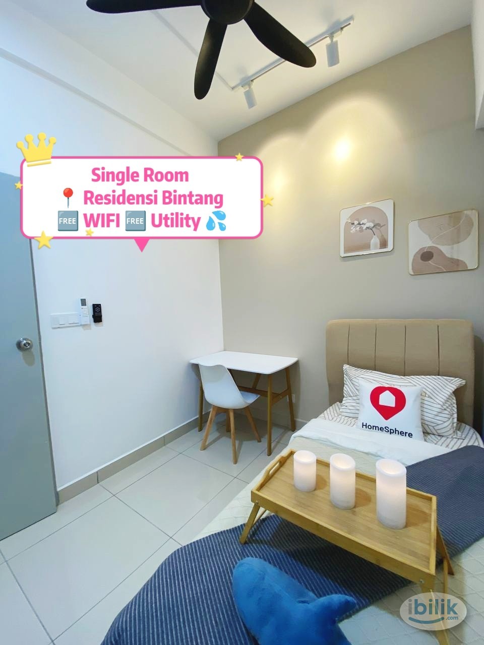 Residensi Bintang | Fully Furnished | Single Room | Near Pavilion 2 - Image 2