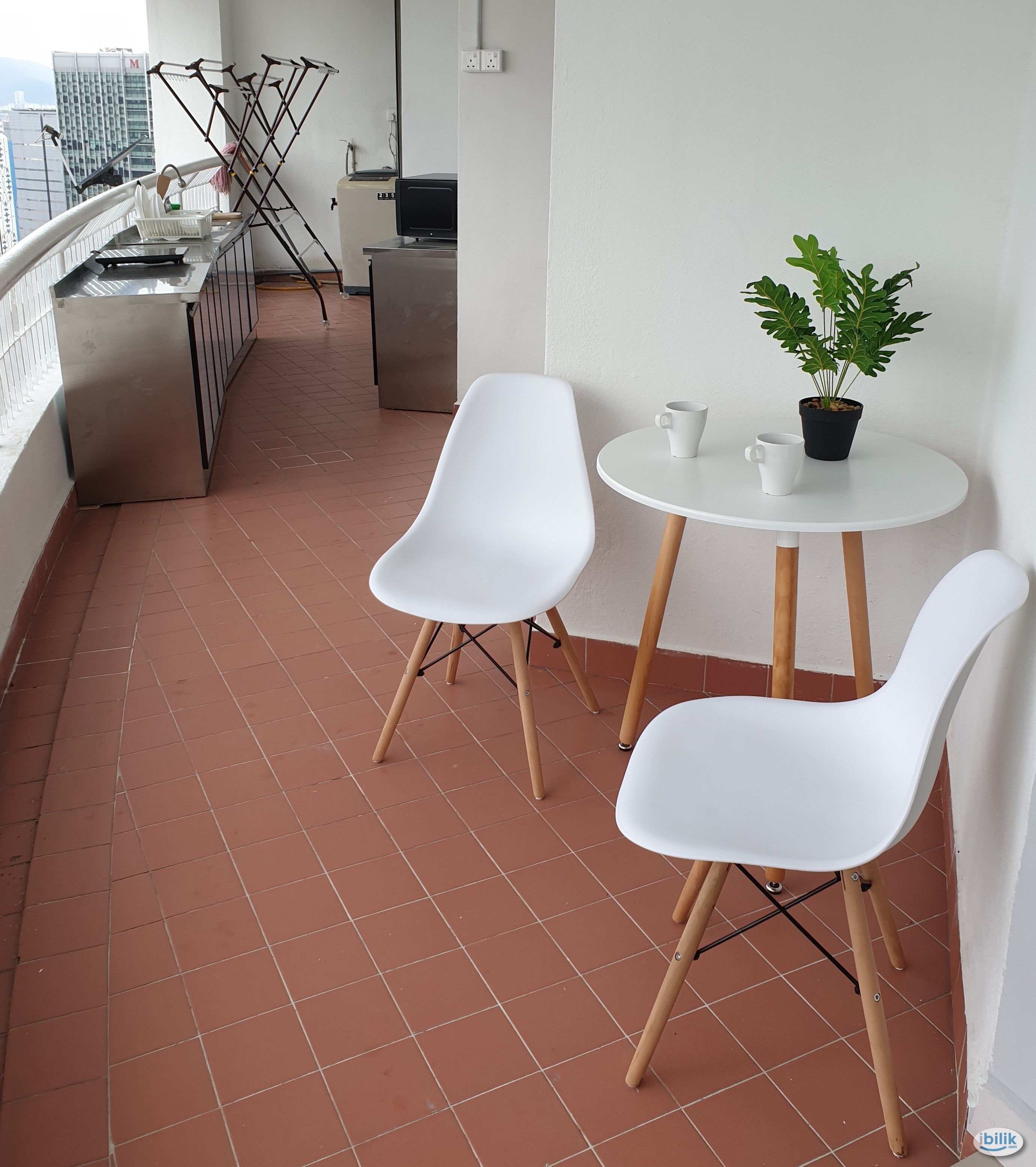📢Share Private Attached Bathroom🚿公用私人厕所🌀单人房 Middle Room 📍Menara City One Condo🚶‍♂️Menara AIA🚆LRT: Bandaraya, Dang Wangi, - Image 2