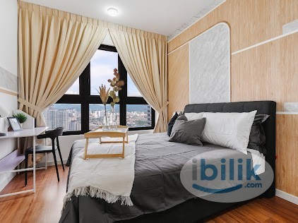 Exclusive Fully Furnished Master Room with PRIVATE Bathroom, Walking Distance LRT MRT - Image 1