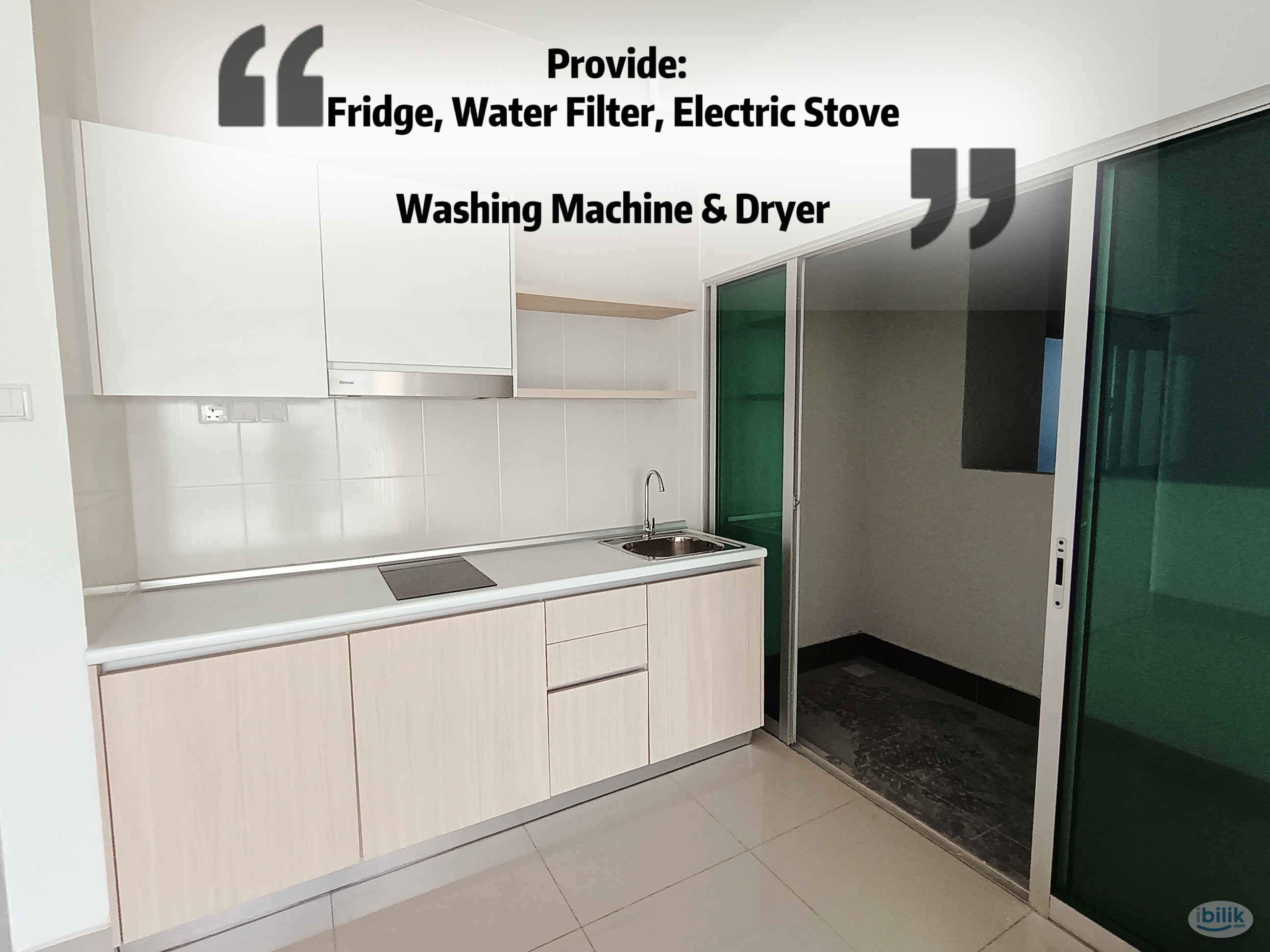 Razak City Residence | Fully Furnished | Middle Room with Big Wardrobe | Near Public Transport - Image 4