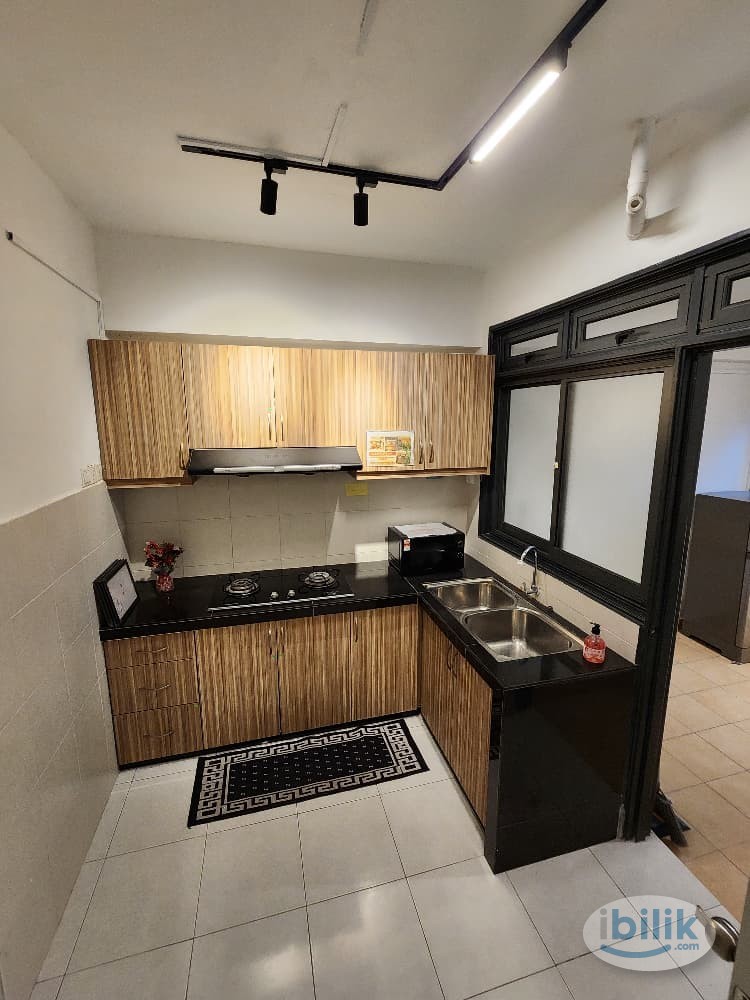 Female Room | Main Place Service Residence | Shopping Mall Access | Direct Access to LRT | All Utilities Covered | Fully - Image 5