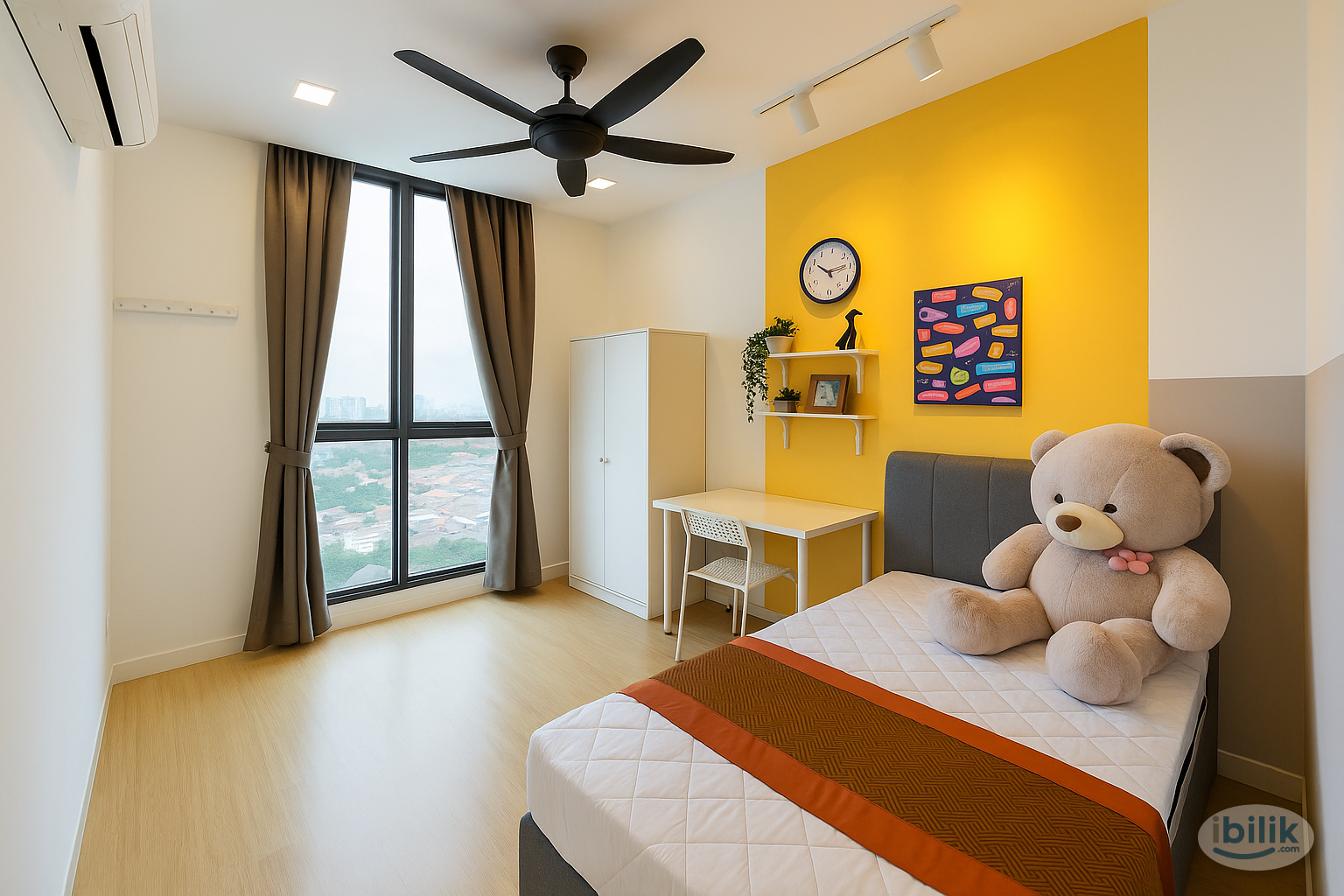 Medium Room 🌿 H2O Residence Ara Damansara ✨ Walk to LRT 🚆 ₊✩‧₊ - Image 1