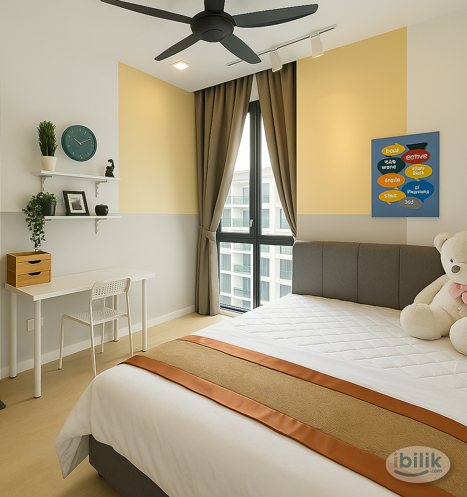 Medium Room 🌿 H2O Residence Ara Damansara ✨ Walk to LRT 🚆 ₊✩‧₊ - Image 3