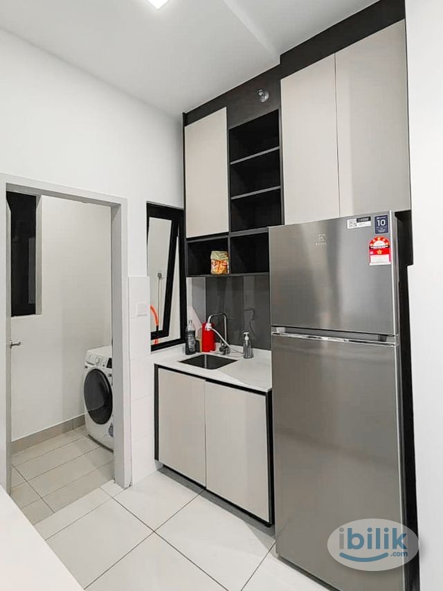 The Only One Male Balcony Room | Facing Quayside Mall & Football View | Fibre WIFI 300 Mbps | Fully Furnished with Dinin - Image 3